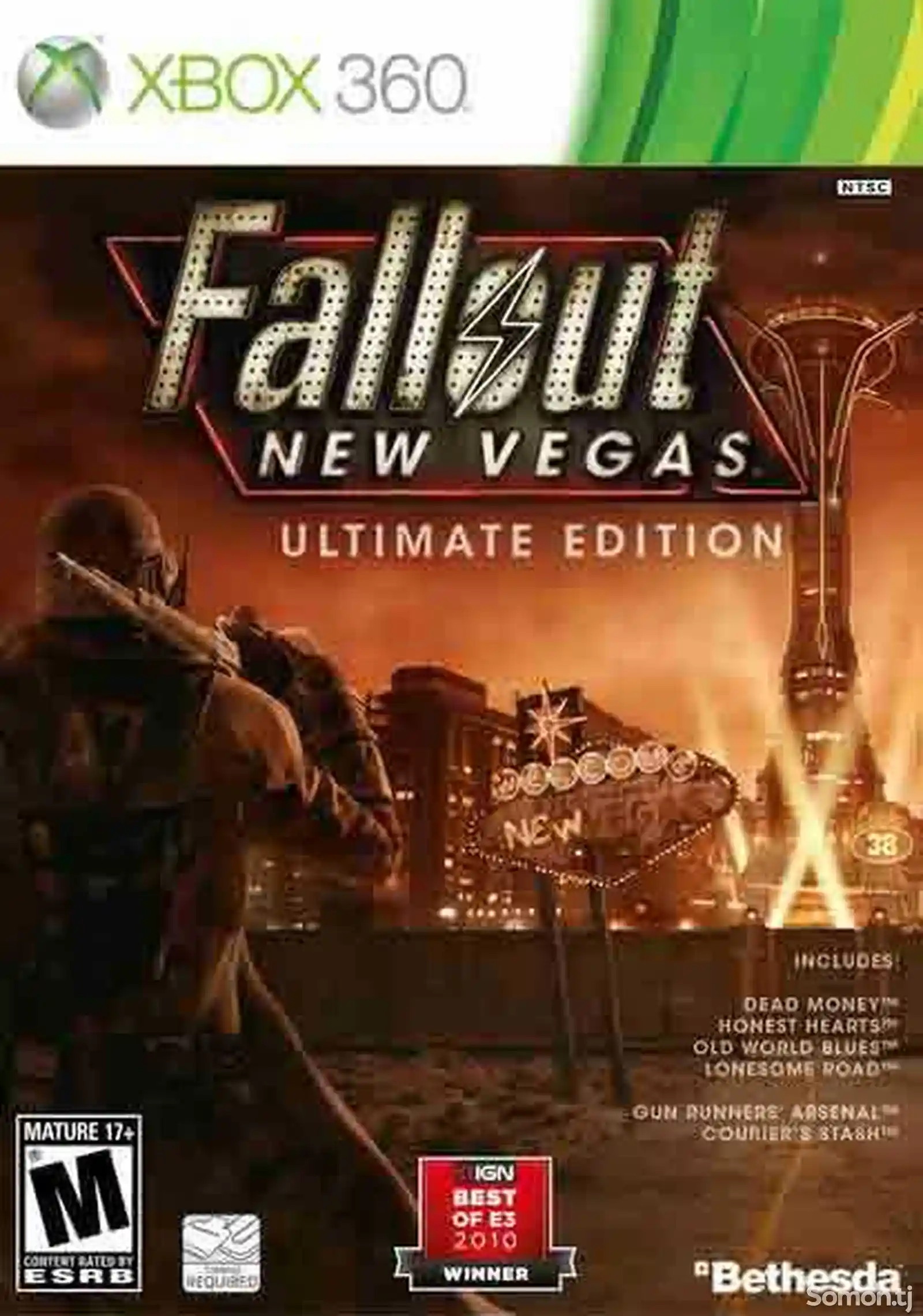 Игра Fallout new vegas для прошитых Xbox 360