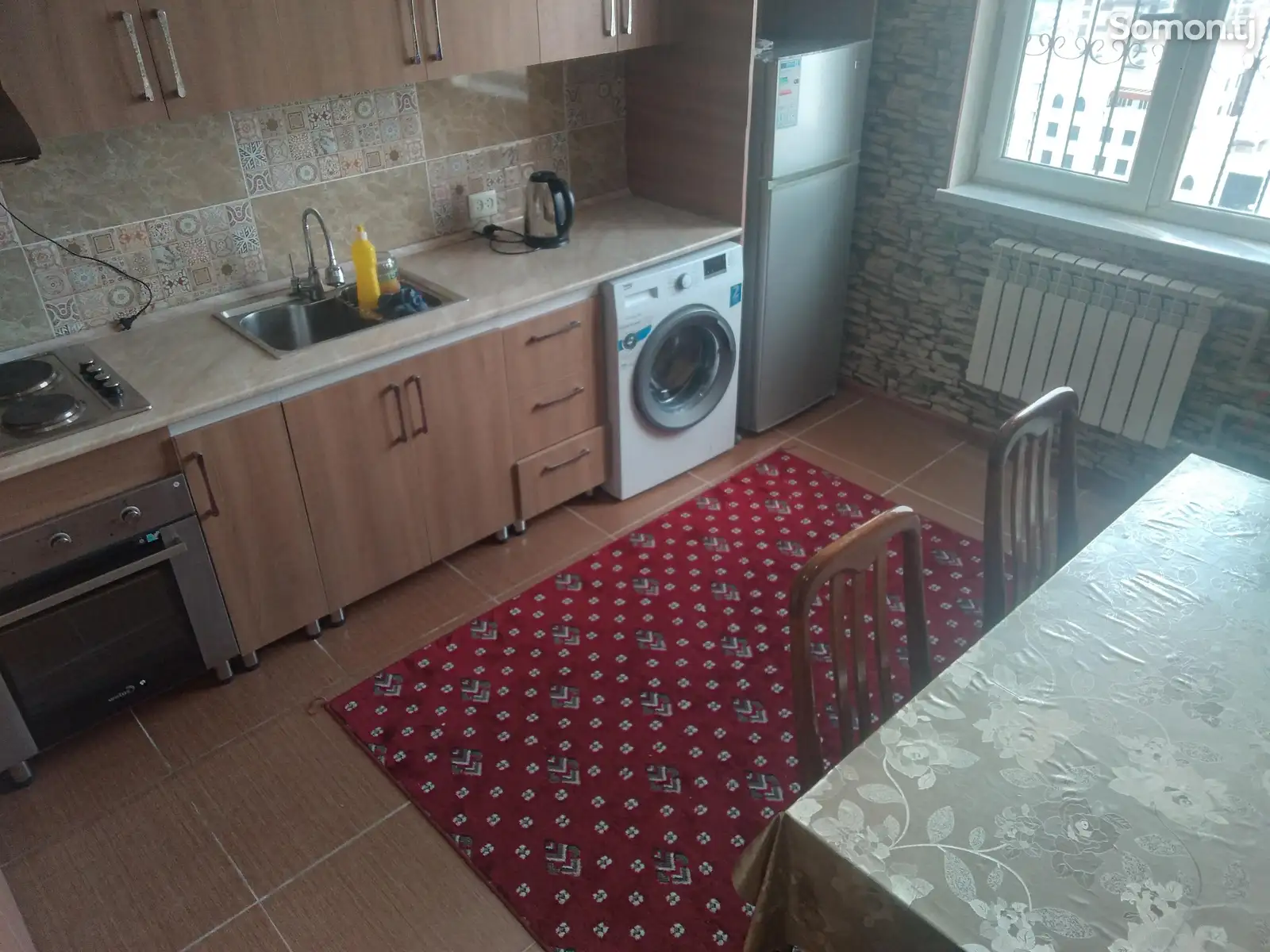 2-комн. квартира, 18 этаж, 72м², Сомони-1