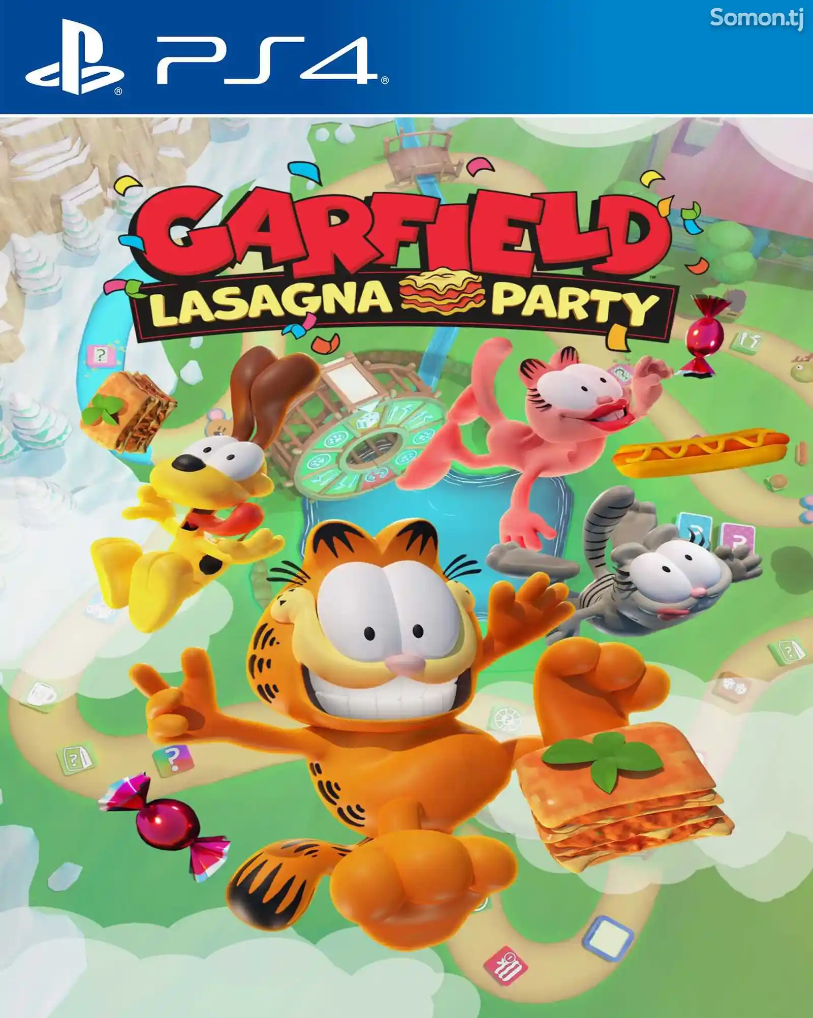 Игра Garfield lasagna party для PS-4 / 5.05 / 6.72 / 7.02 / 7.55 / 9.00 /-1