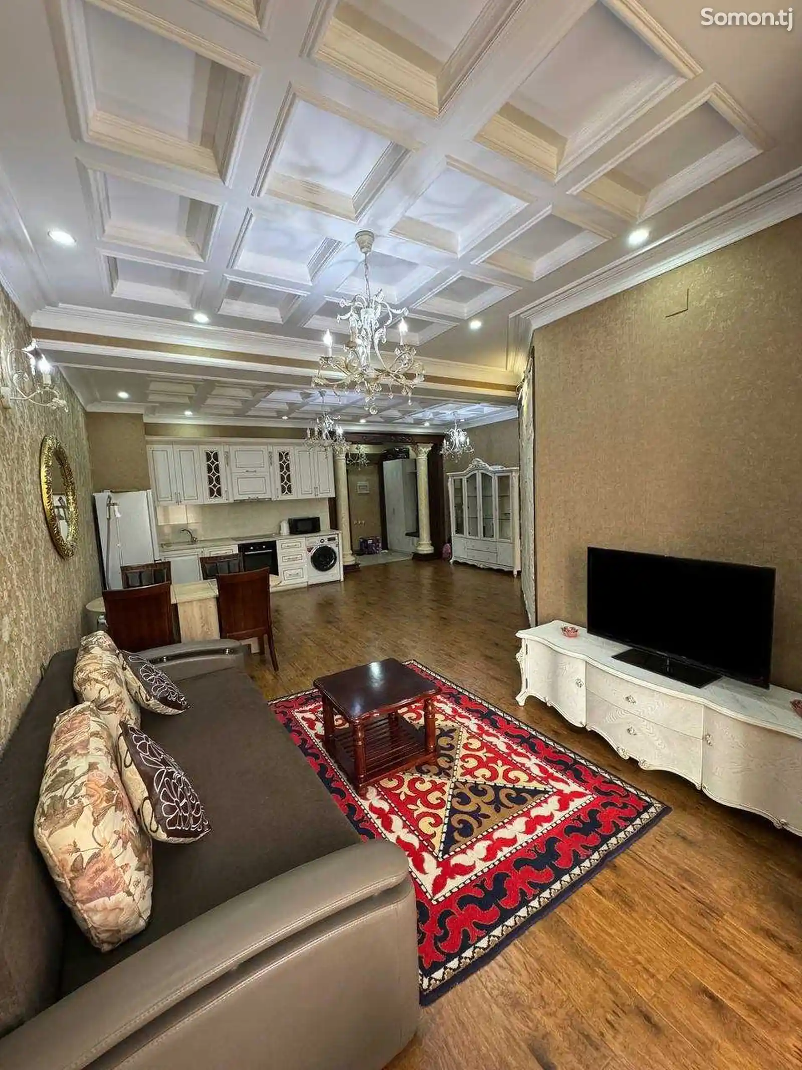 2-комн. квартира, 5 этаж, 70м², И. Сомони-2