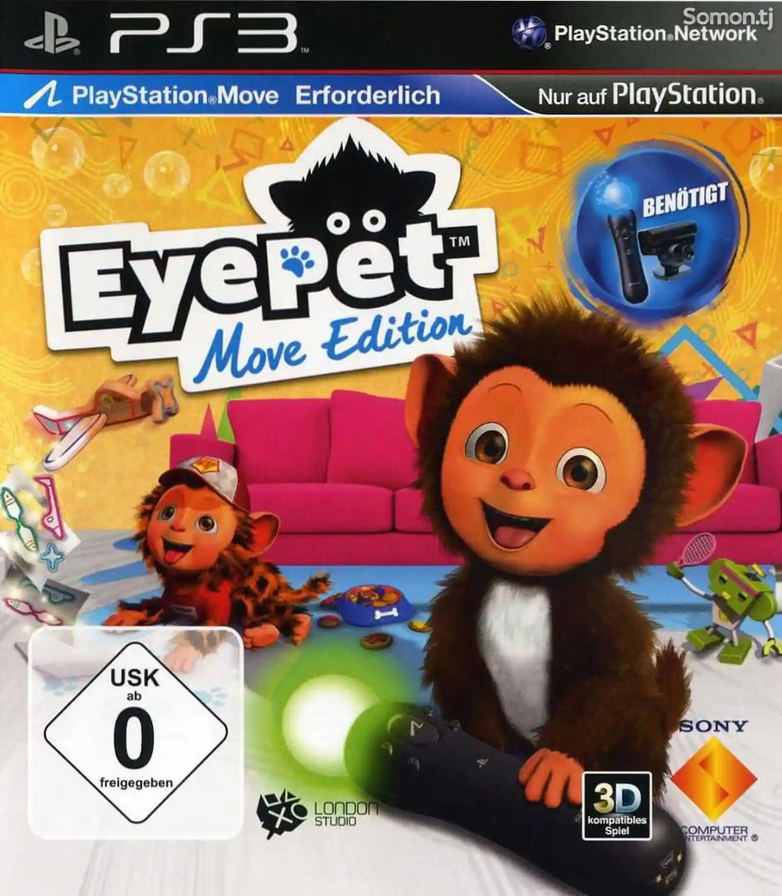 Игра EyePet Move Edition для PlayStation-3