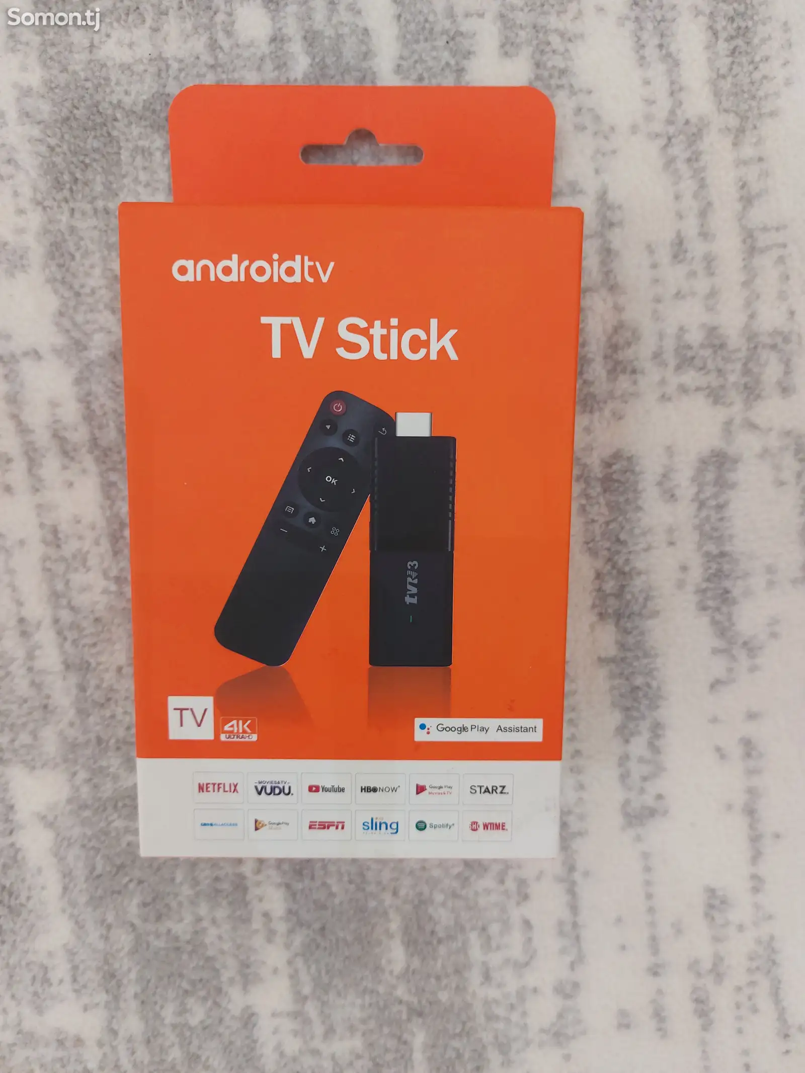 ТВ приставка TV Stick 4K Android SMART TV 2, 16 ГБ