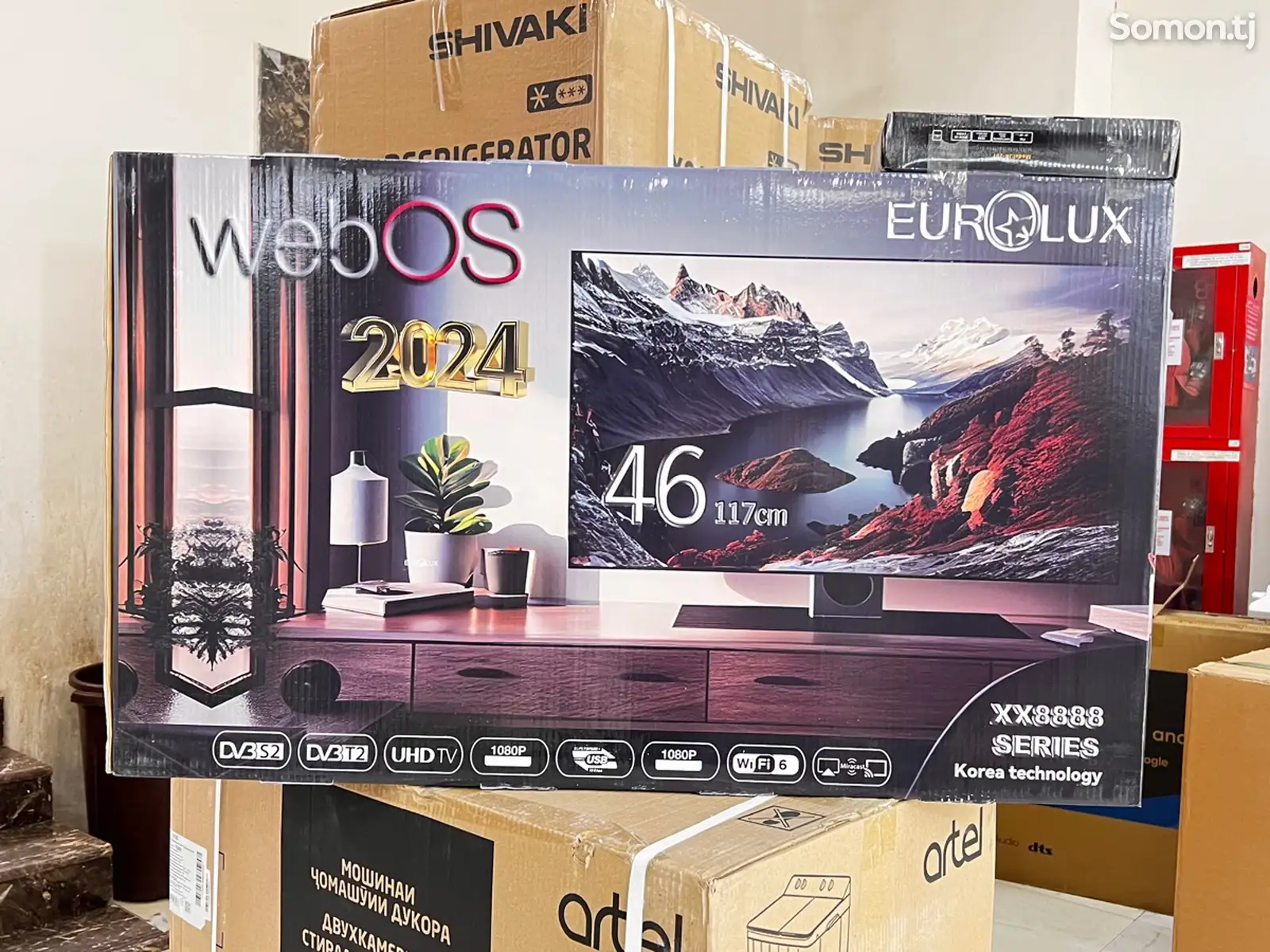 Телевизор 46 Webos Eurolux 2024