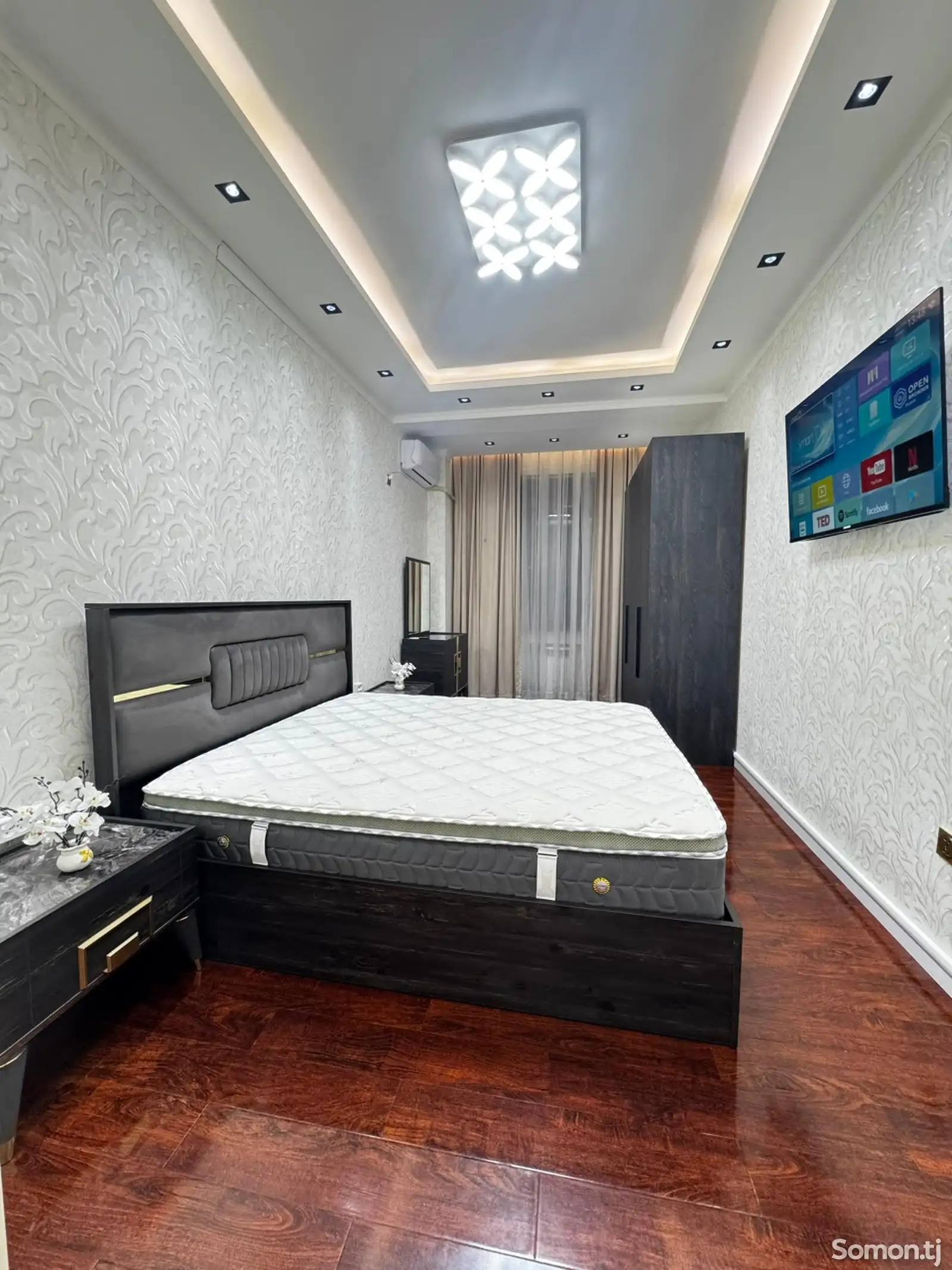 2-комн. квартира, 17 этаж, 100 м², Шохмансур-4