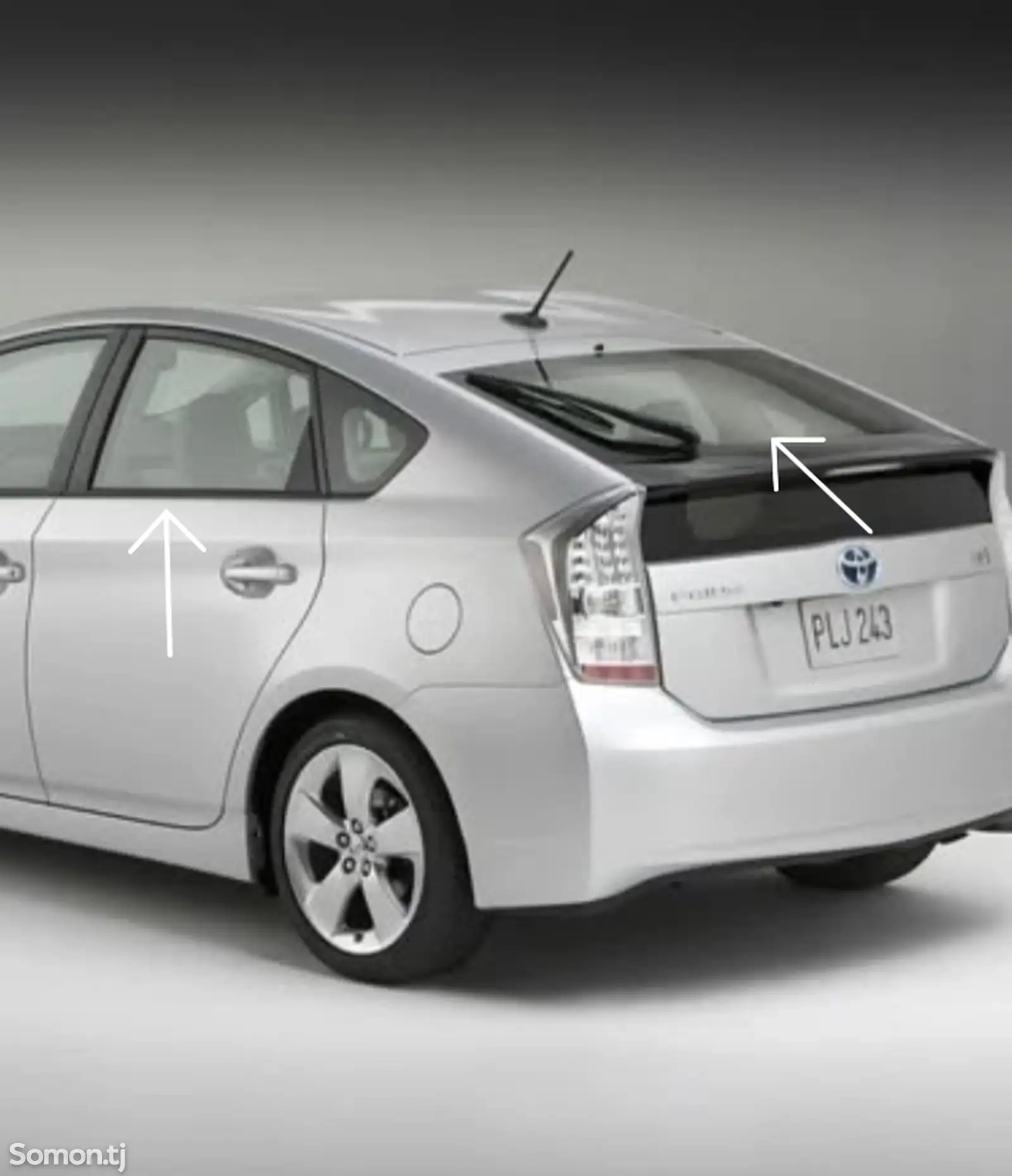 Шишахои бе танировкаи Toyota Prius