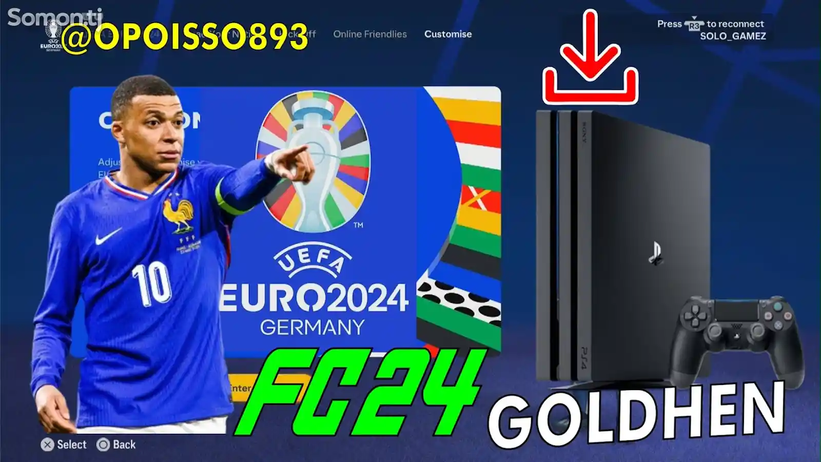 Игра EA Sports FC 24 UEFA Euro 2024 Edition для Sony PS4-2