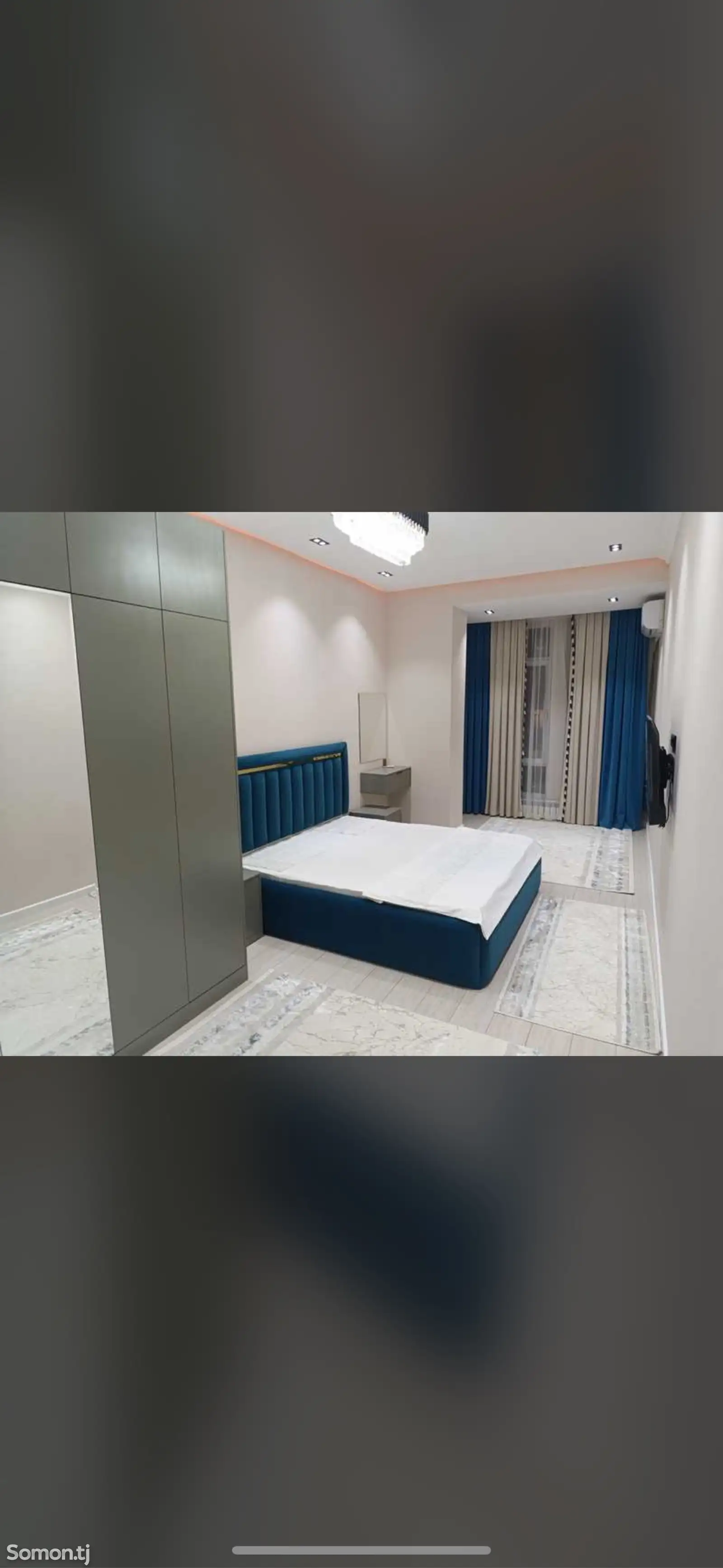 2-комн. квартира, 12 этаж, 70м²,И. Сомони-1