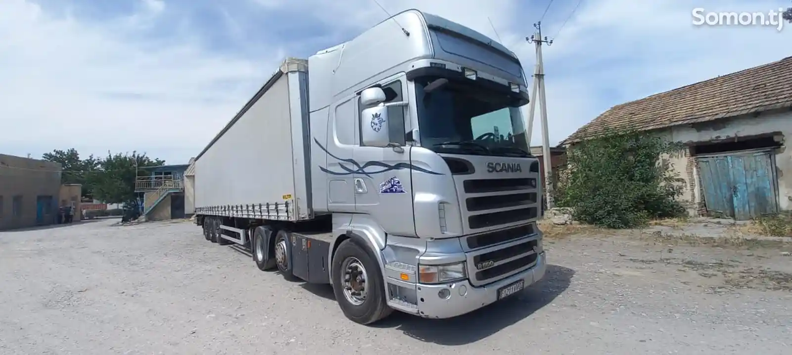 Бортовой грузовик Scania , 2006-1