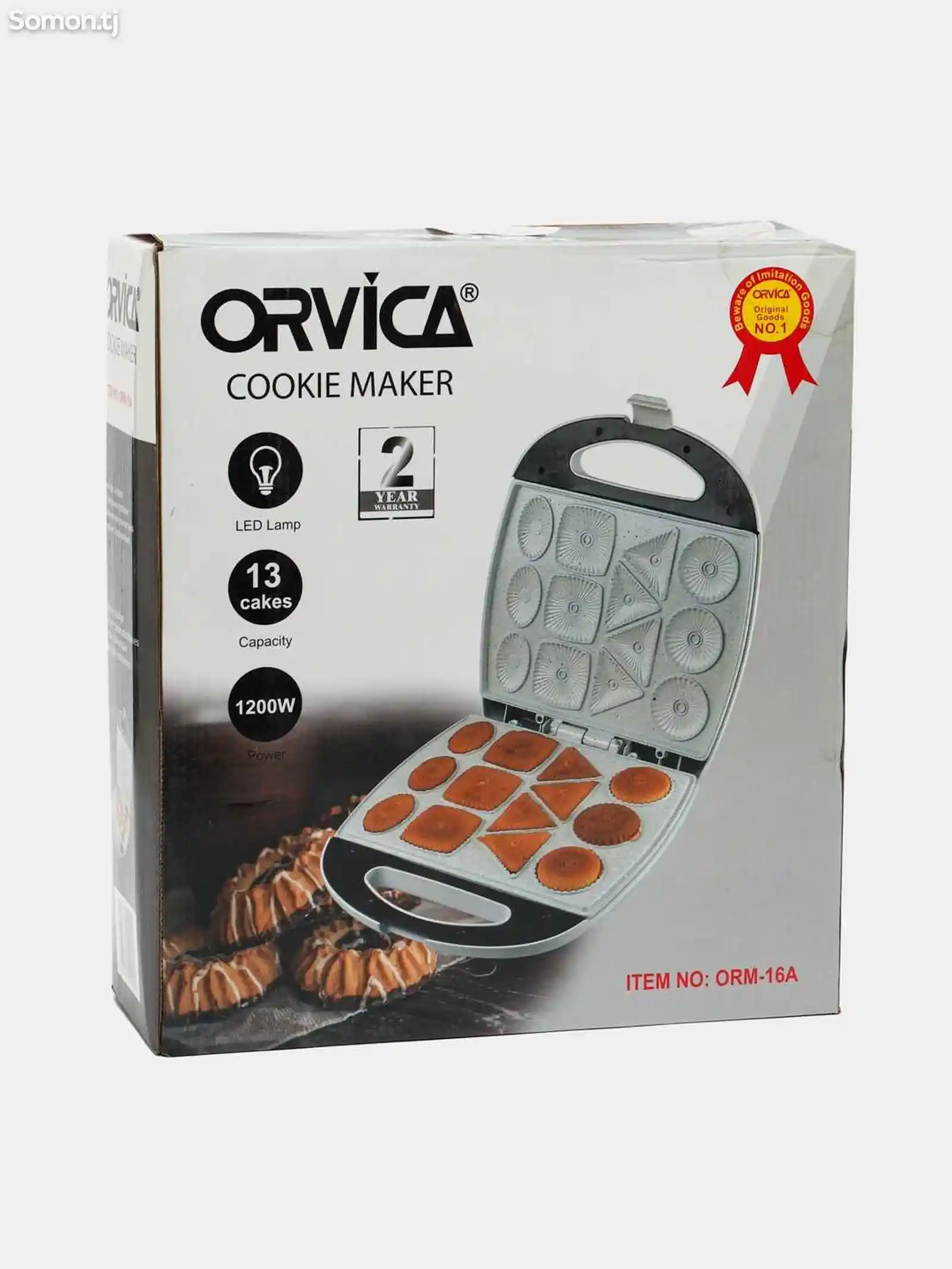 Электрическая печеньица Orvica ORM-16A \ Кухонный тостер Orvica ORM-16A-1