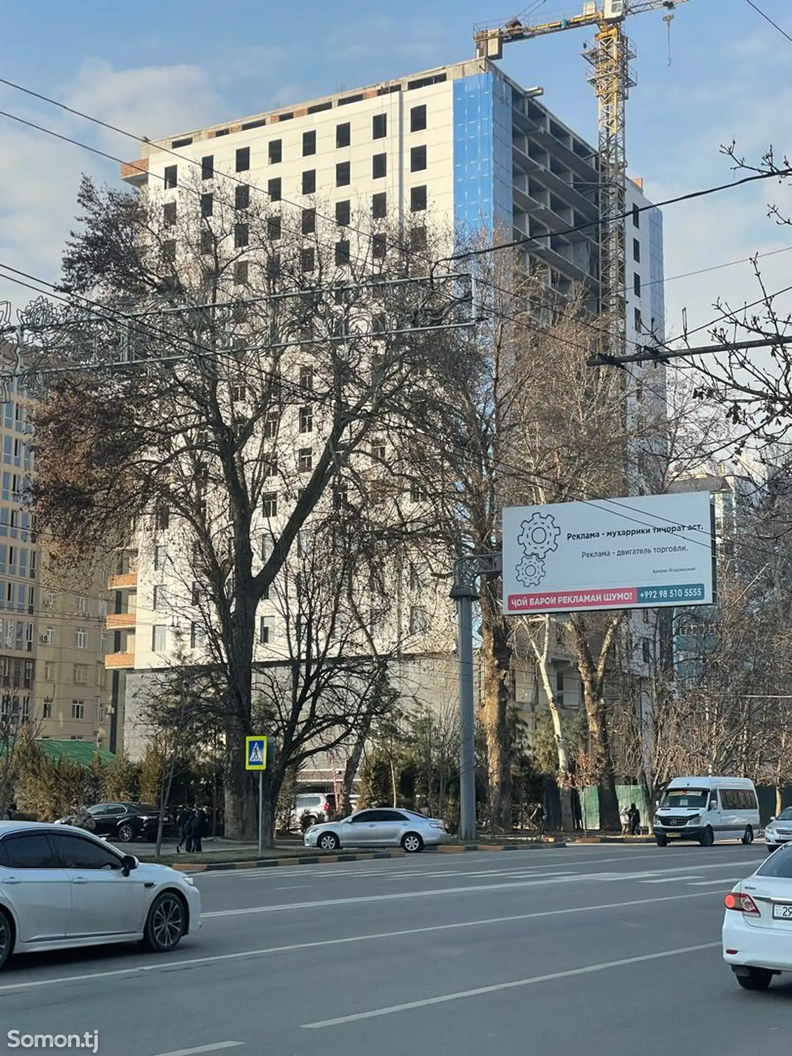 1-комн. квартира, 16 этаж, 44 м², И. Сомони