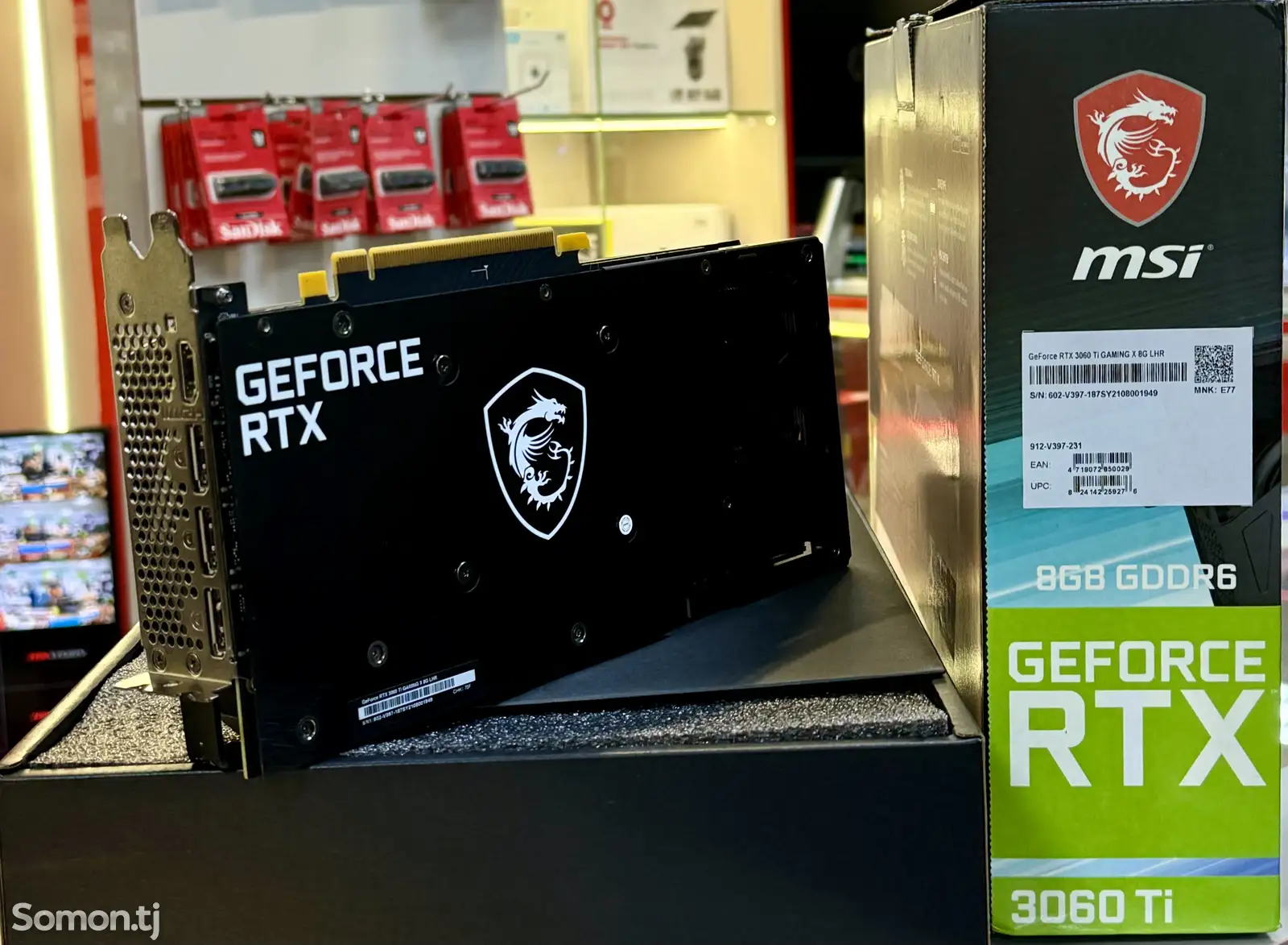 Видеокарта Geforce RTX 3060 Ti 8GB-6