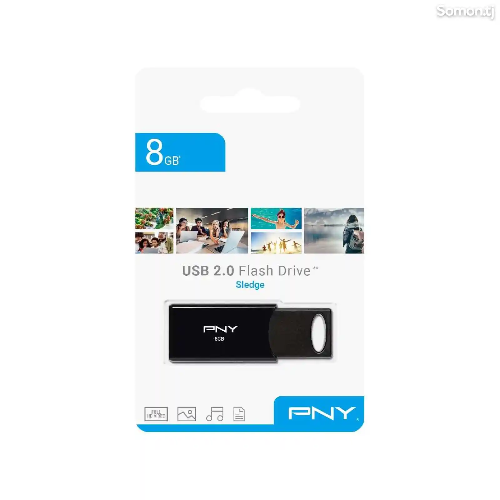 PNY Sledge 2.0 8GB USB Flesh-1