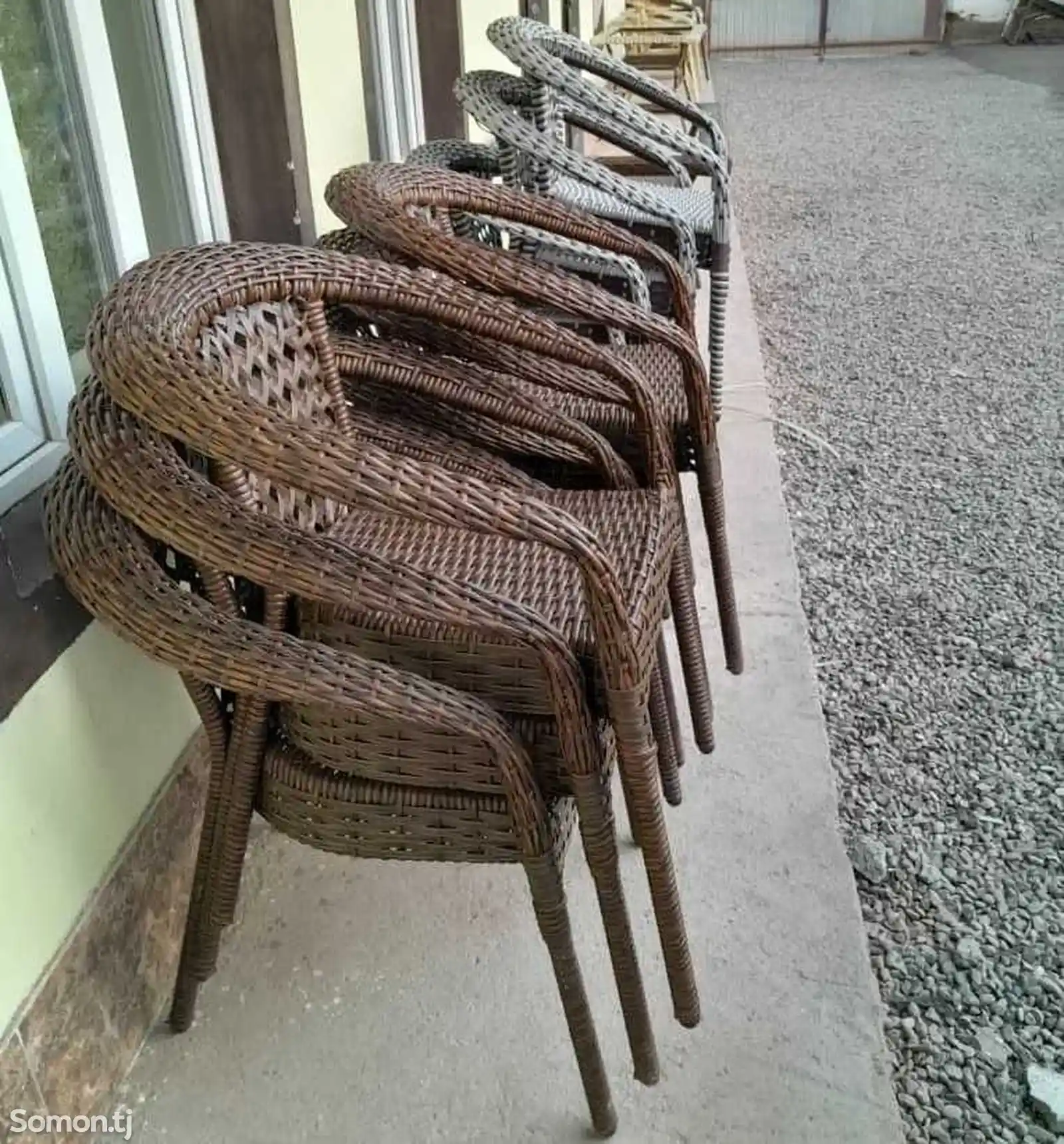 Плетенный стул-3
