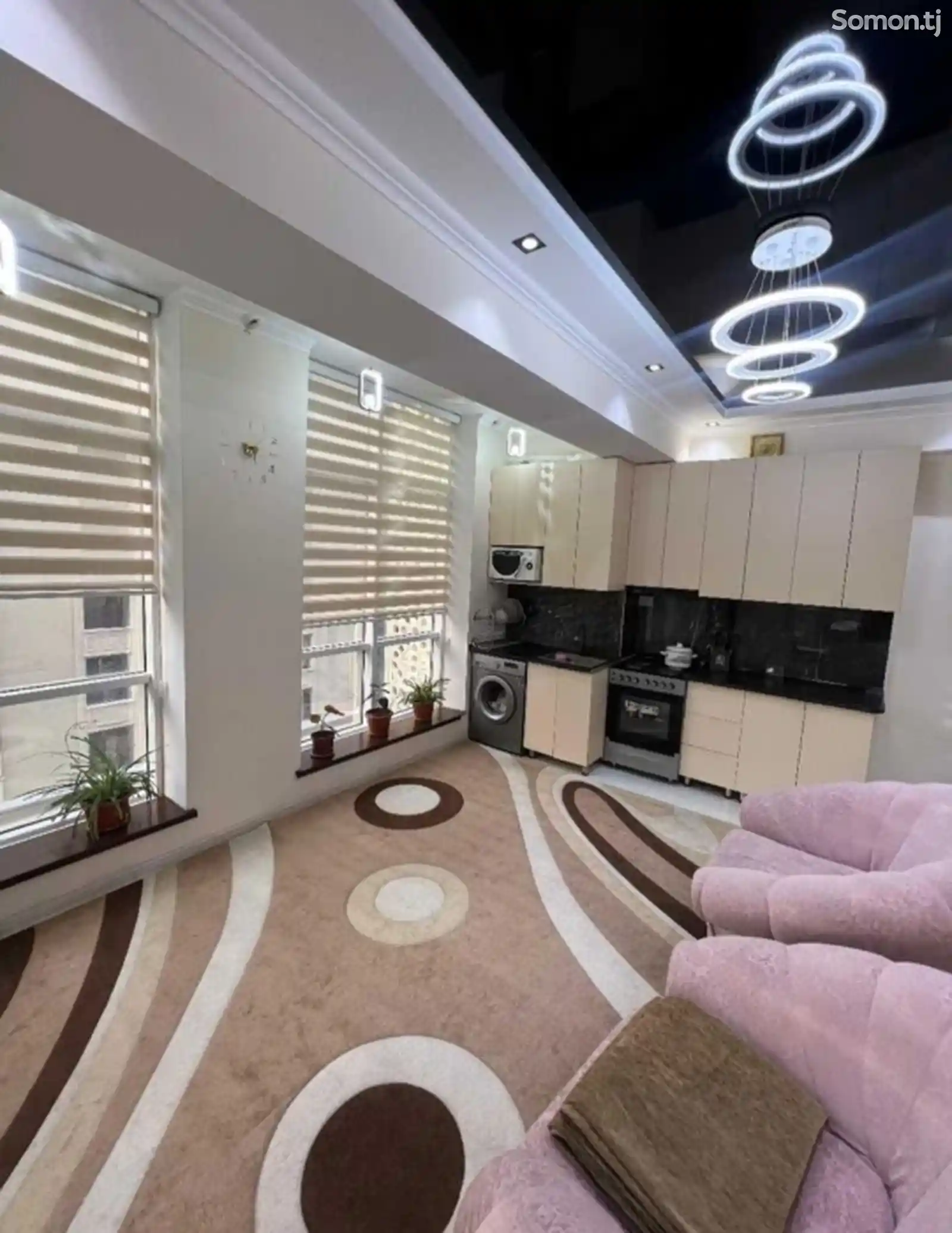 2-комн. квартира, 13 этаж, 100м², Шохмансур-7