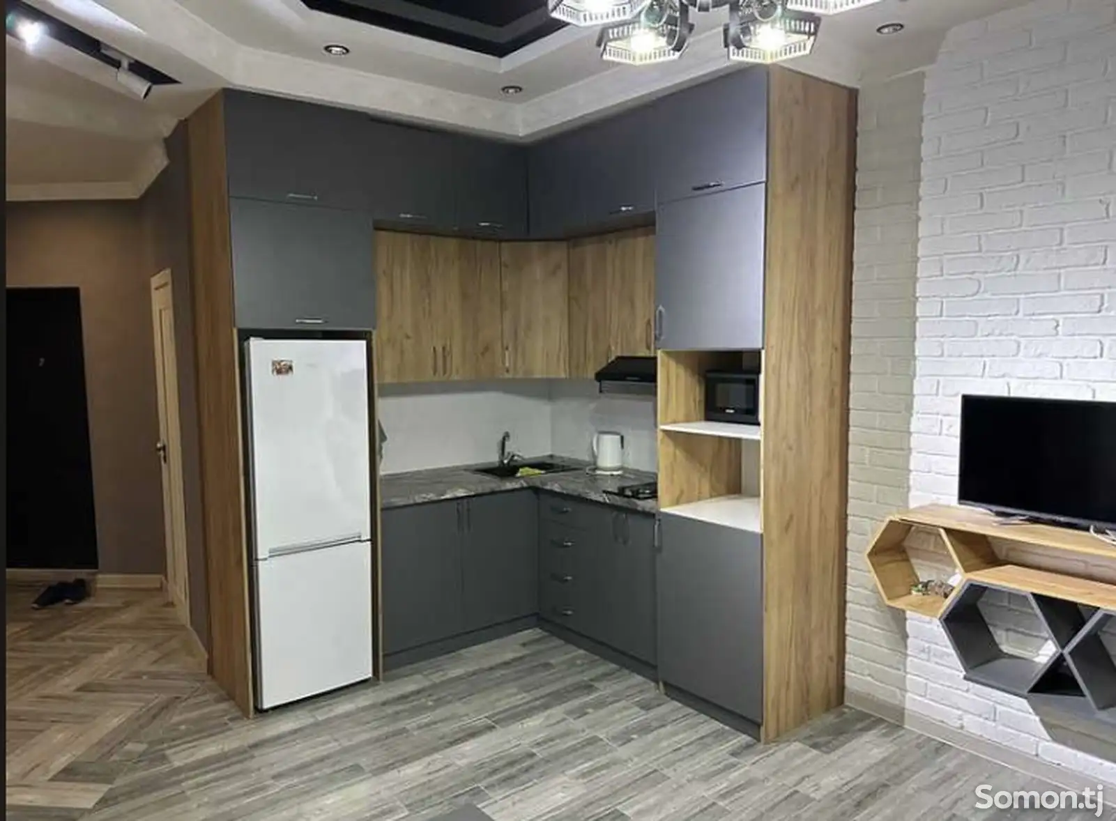 2-комн. квартира, 15 этаж, 71м², И. Сомони-6