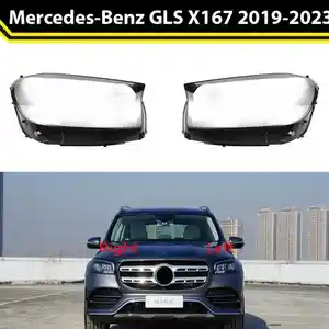 Стекло фары от Mercedes GLS 167 2019-2023