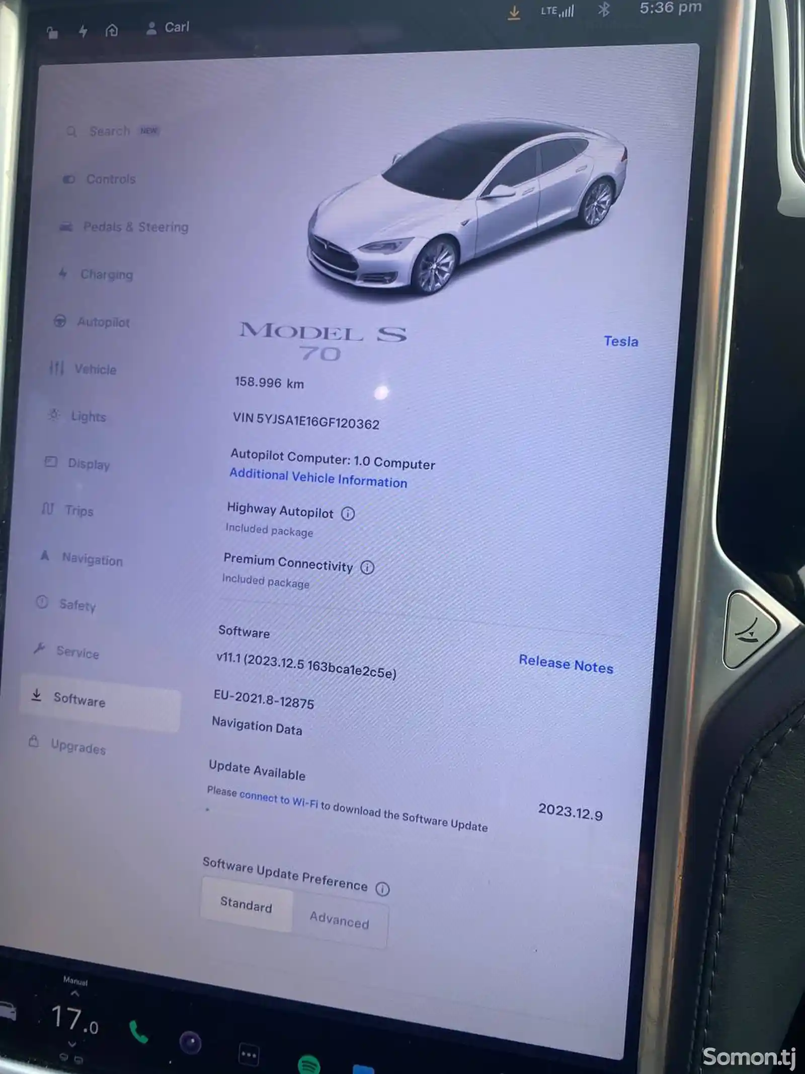 Tesla Model S, 2017-14