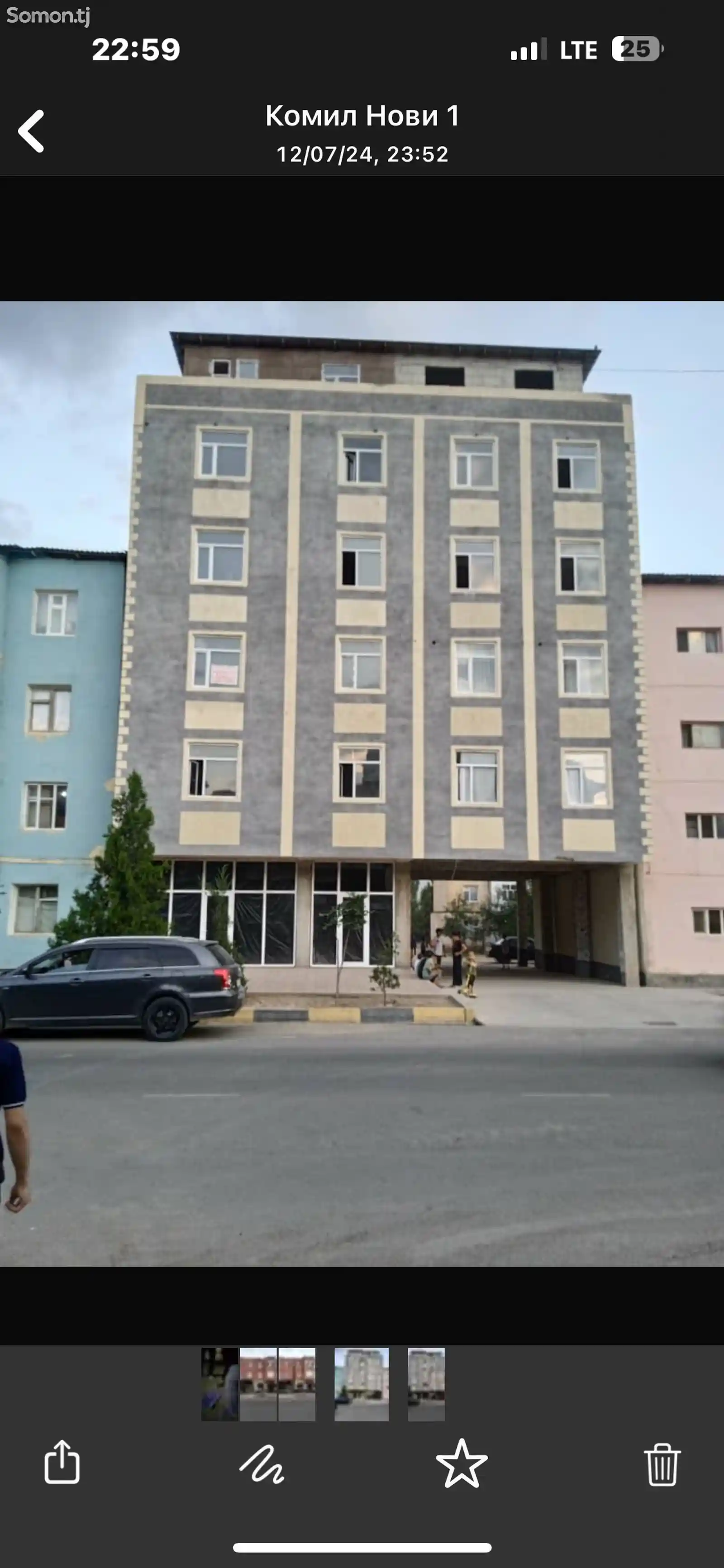 1-комн. квартира, 6 этаж, 35 м², Областная больница-2