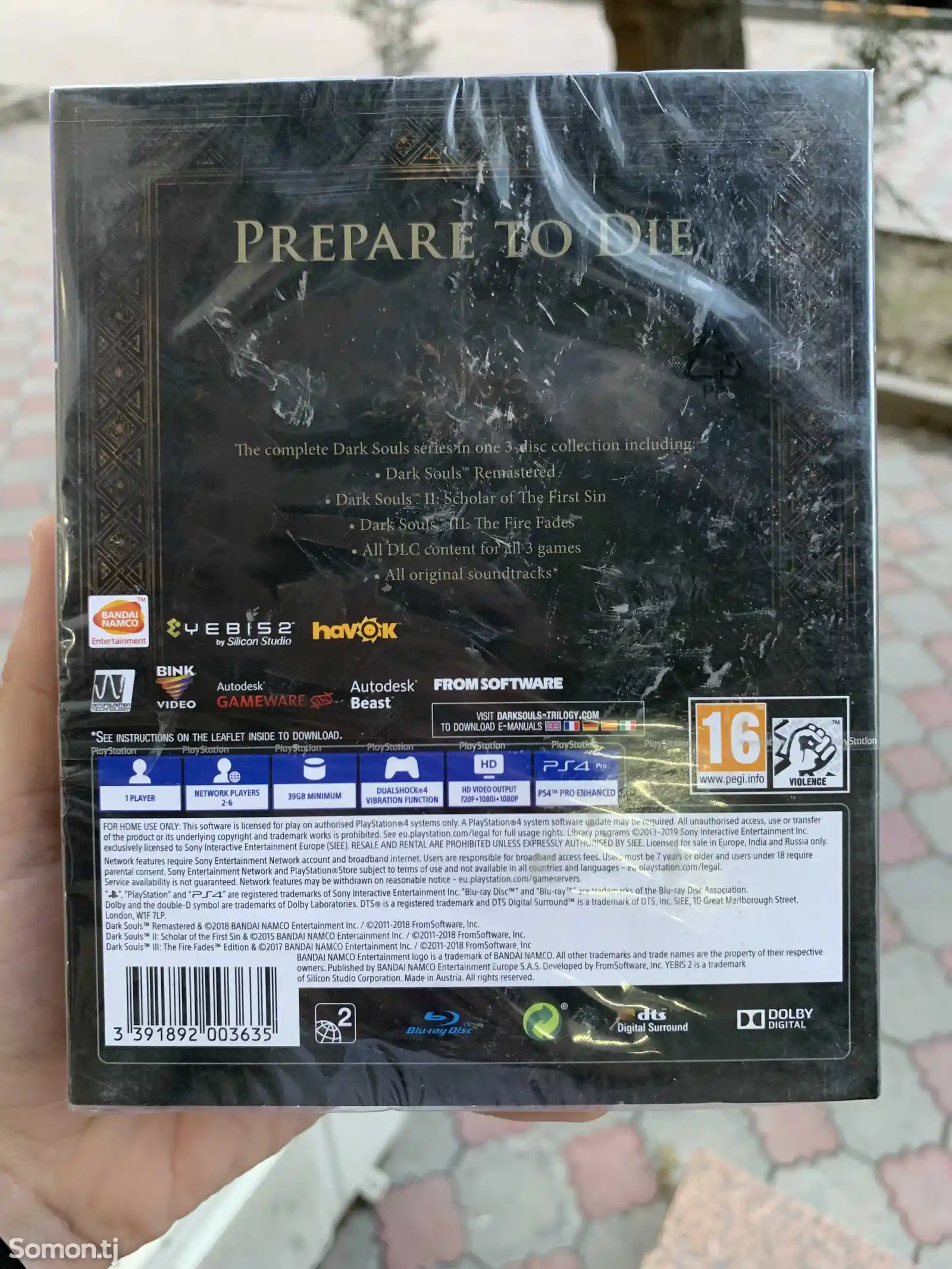 Диск Dark Souls Trilogy для Sony PlayStation 4-2