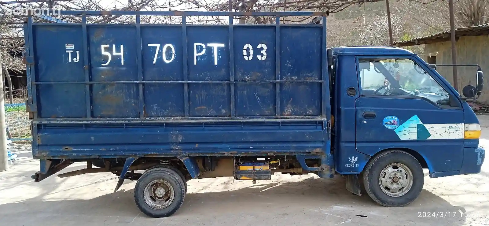 Бортовой автомобиль Hyundai Porter, 2007-4