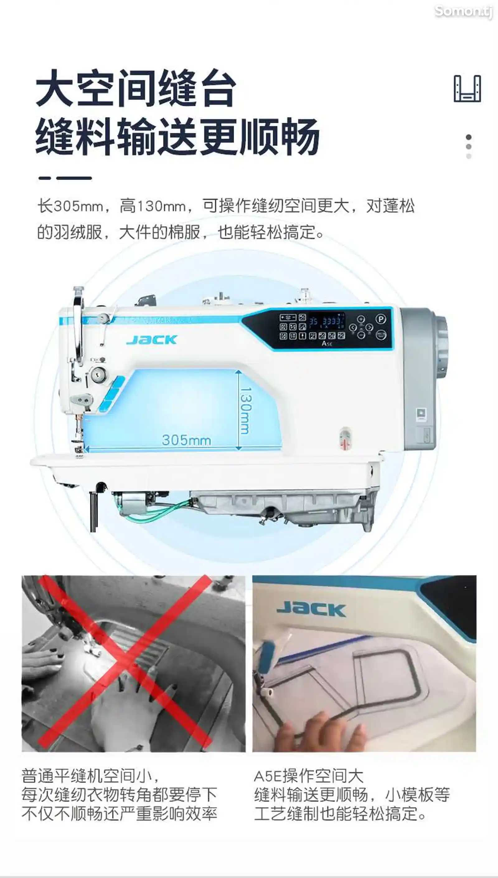 Промышленная швейная машина Jack JK-A5E комплект-6