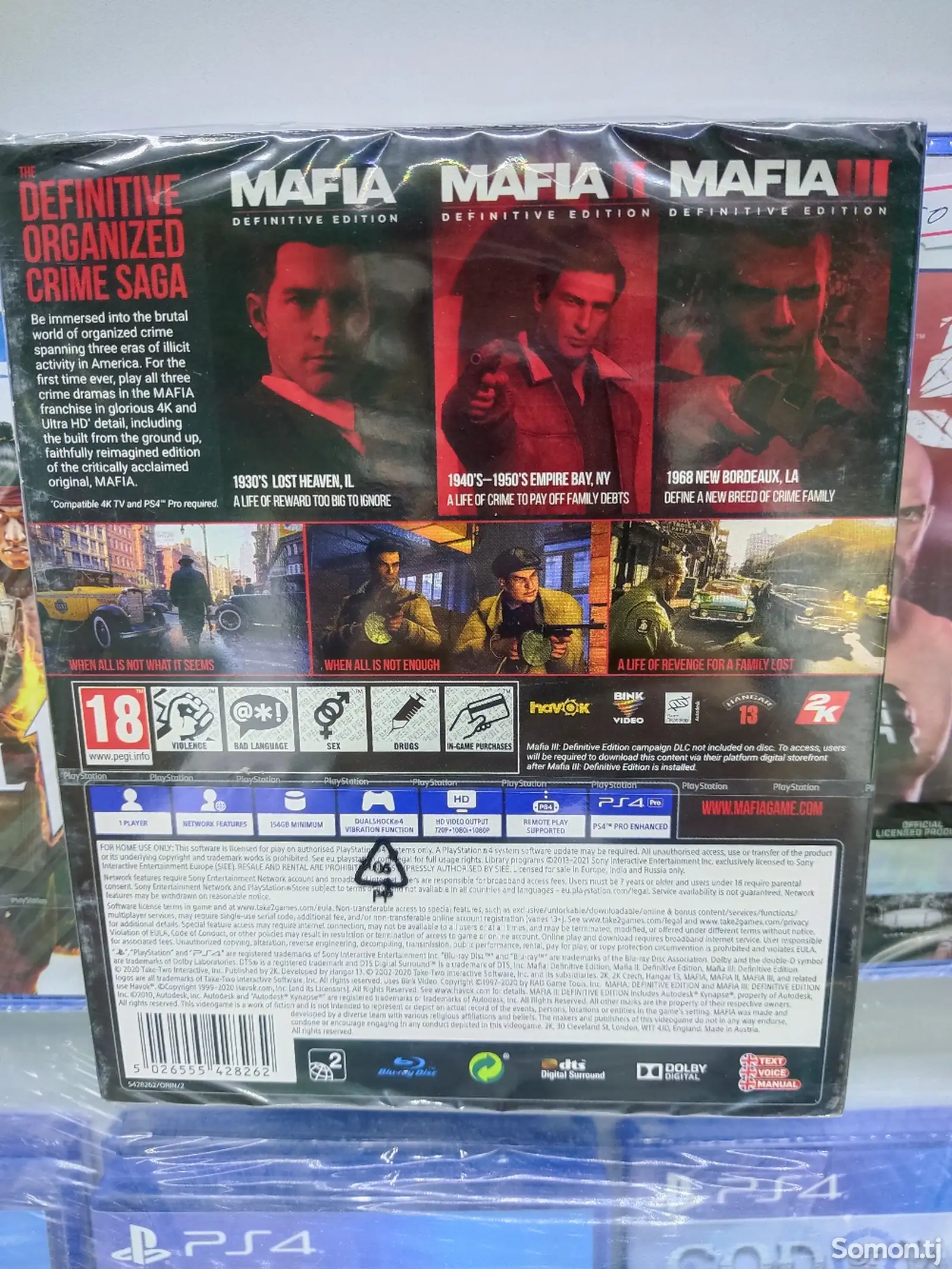 Игра Mafia трилогия для PlayStation 4 PlayStation 5-2