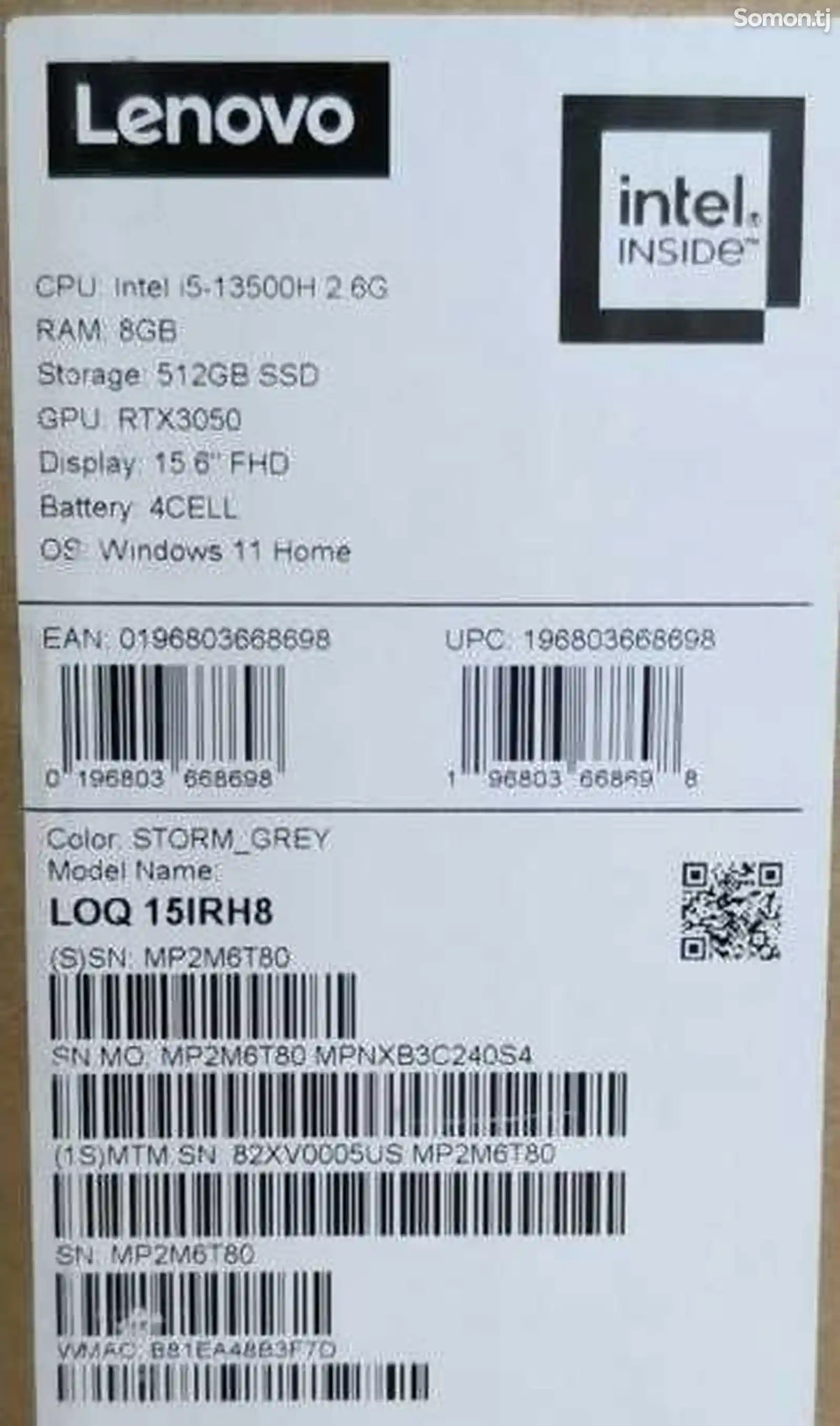 Lenovo LOQ I5-13500-2