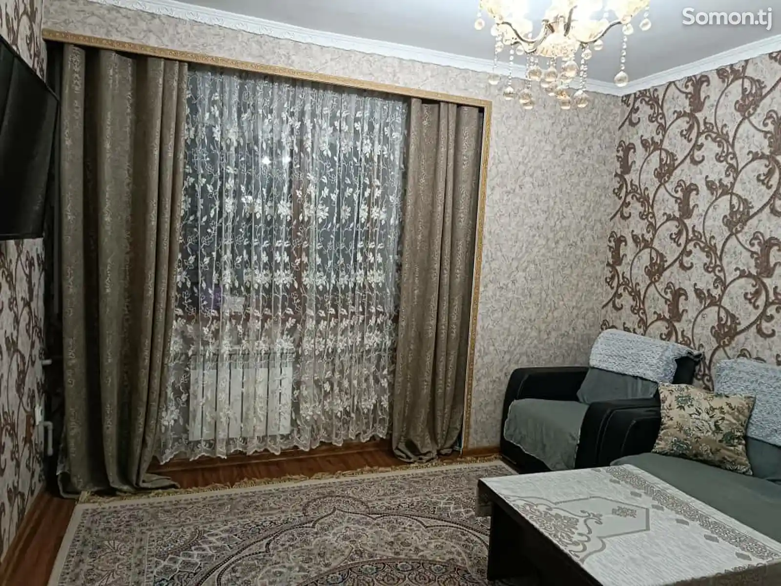 3-комн. квартира, 1 этаж, 48 м², Шохмансур-6