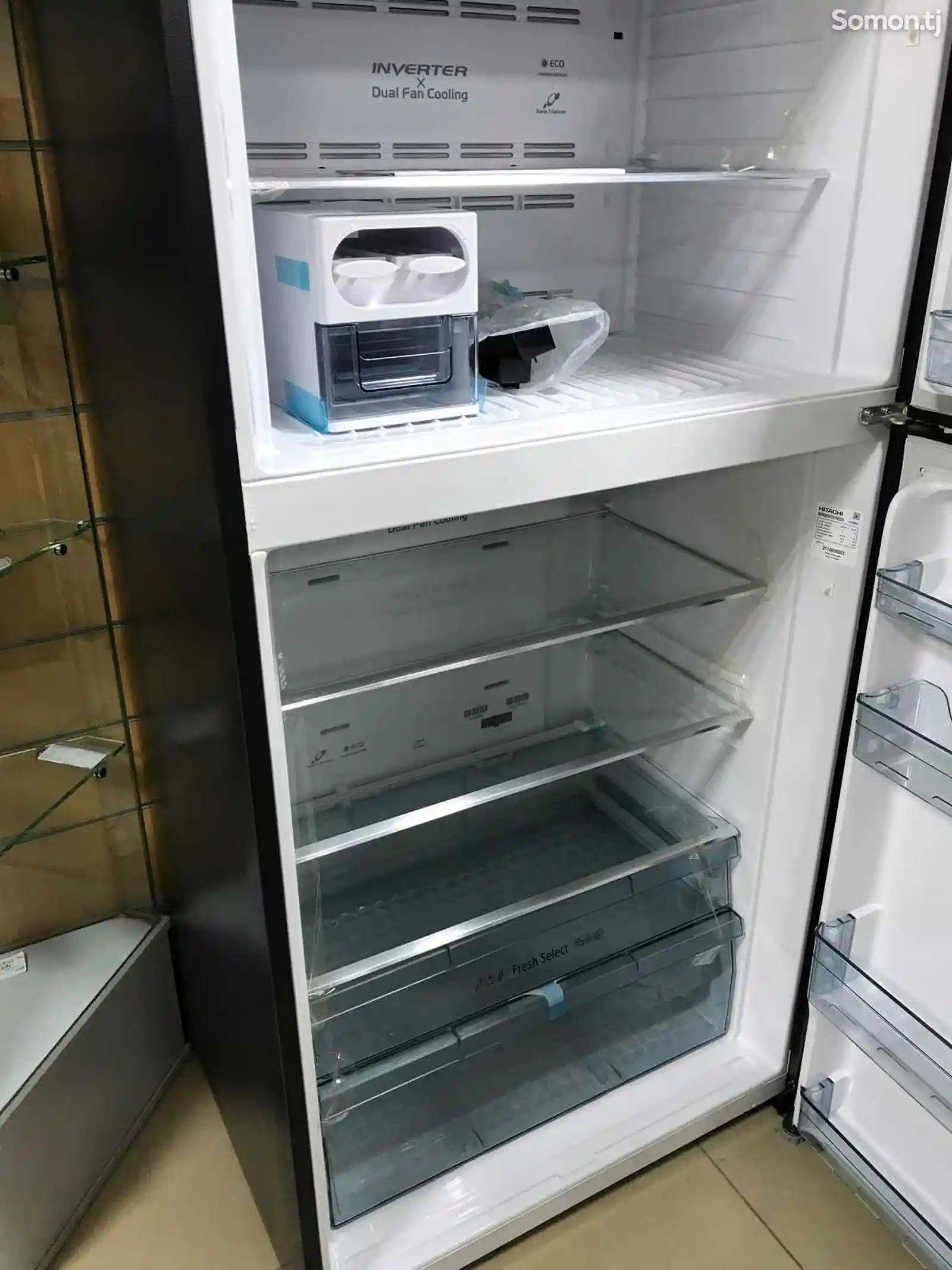 Холодильник Hitachi R-VG750PUN GBK-3