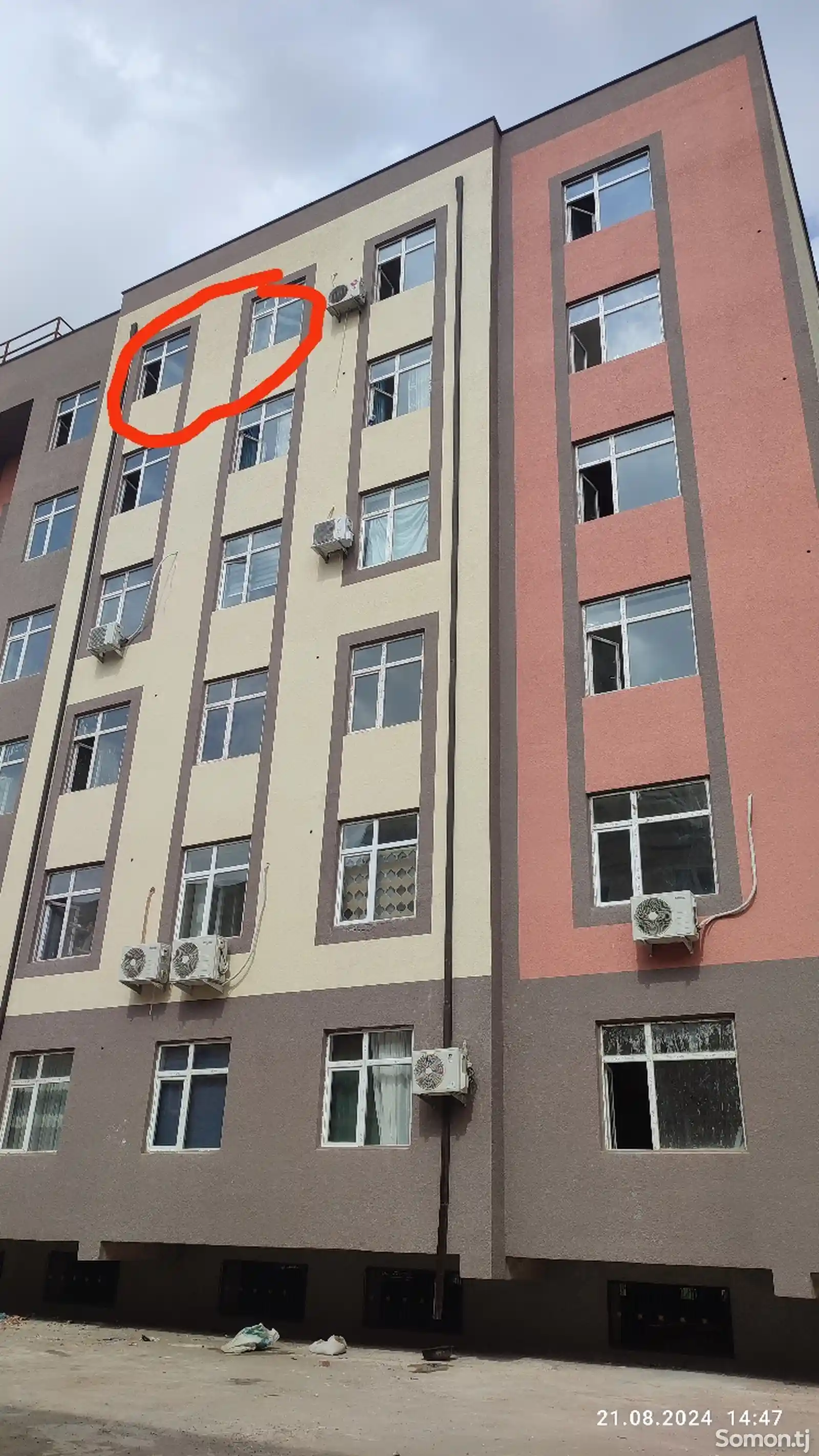 1-комн. квартира, 6 этаж, 39 м², Кривой