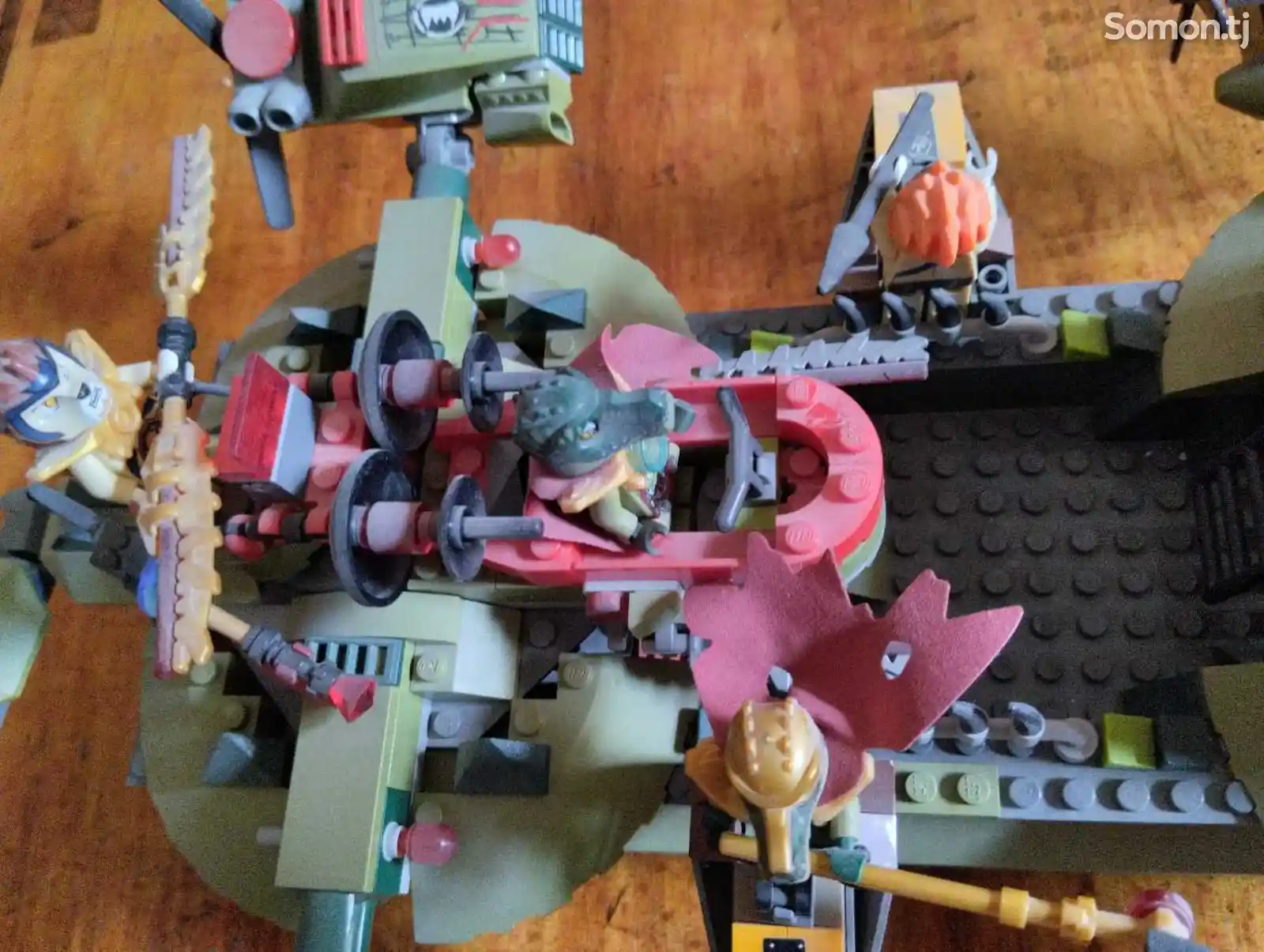 Лего пиратский корабль-крокодил-2