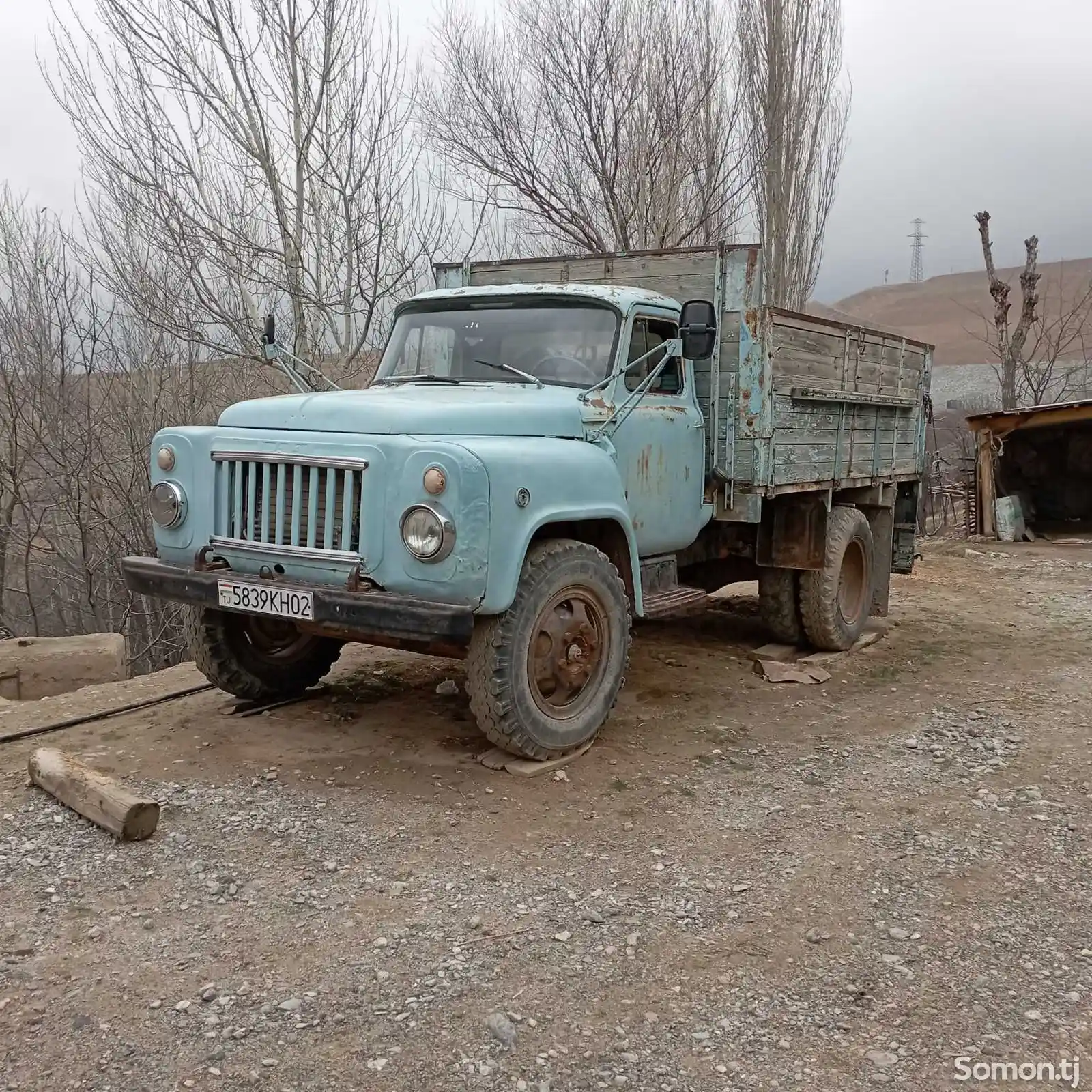 Бортовой грузовик газ 52, 1984-2