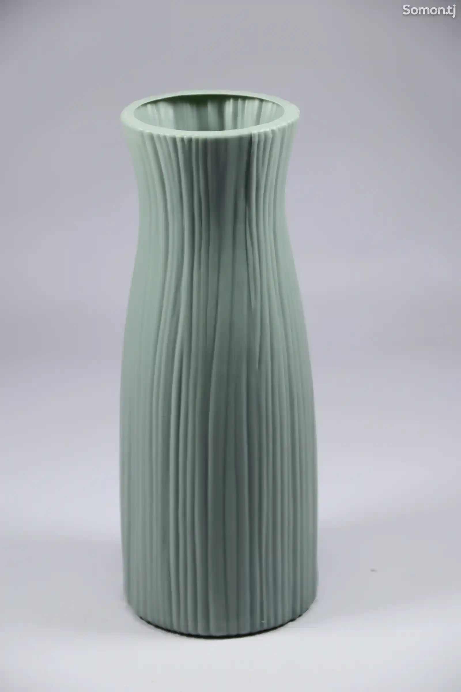 Пластиковая ваза для цветов Древесина 23,5см в асс