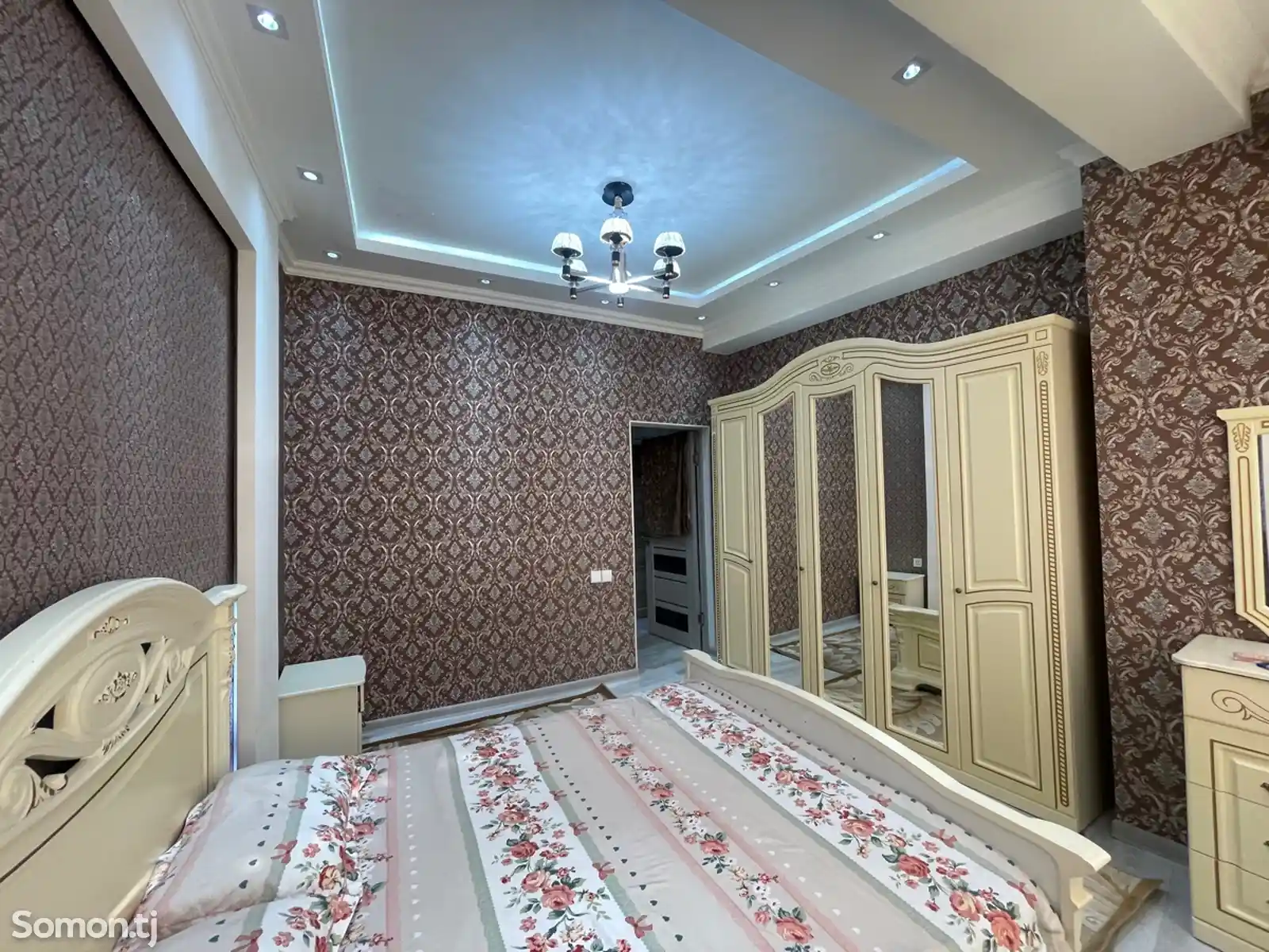 2-комн. квартира, 14 этаж, 60м², И. Сомони-4