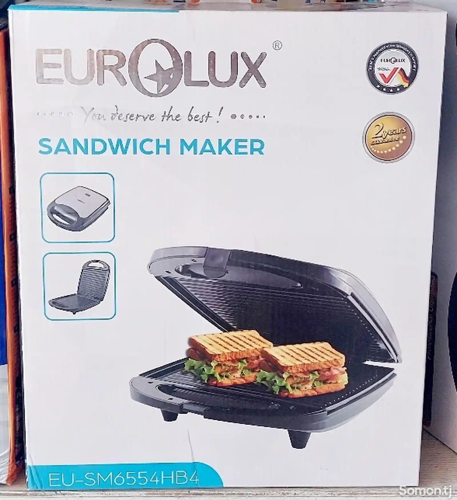 Тостер для сэндвичей Eurolux-6554HB4-3