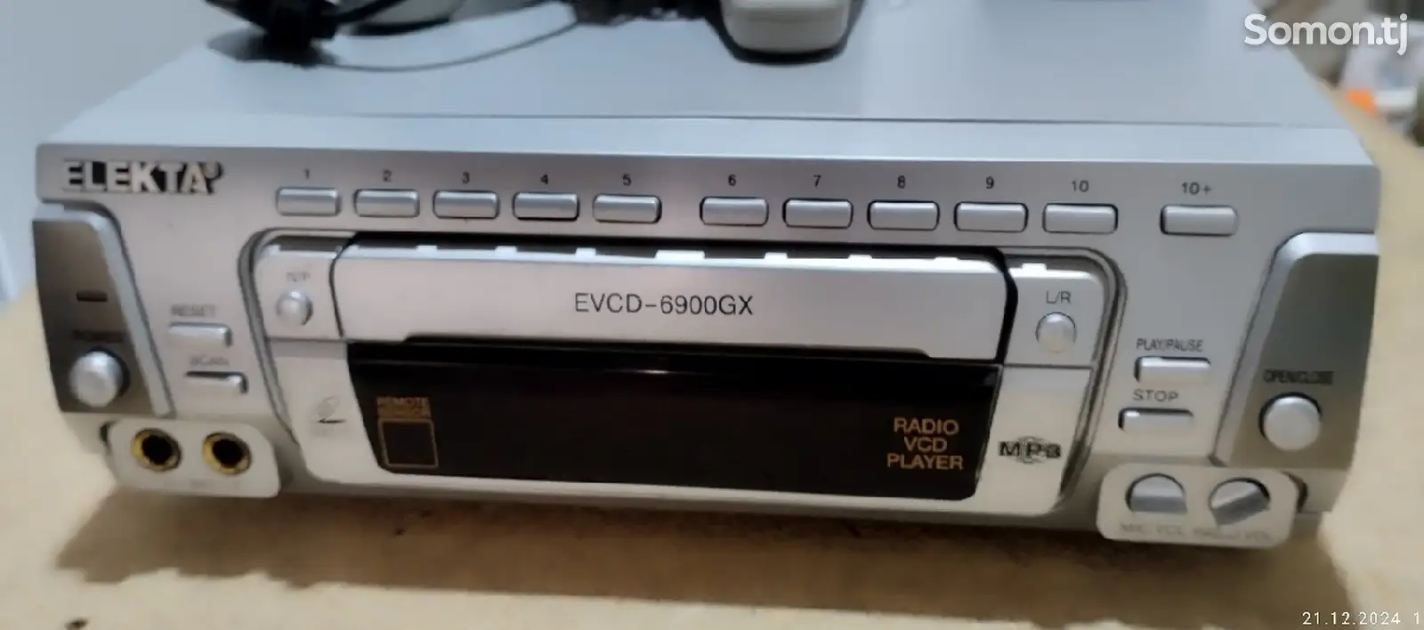 Медиаплеер Vcd-mp3 ELEKTA EVCD-6900GX-1