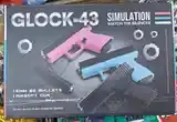 Пистолет игрушечный железный Glock 43-2