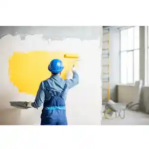 Услуги по покраске стен с компрессором
