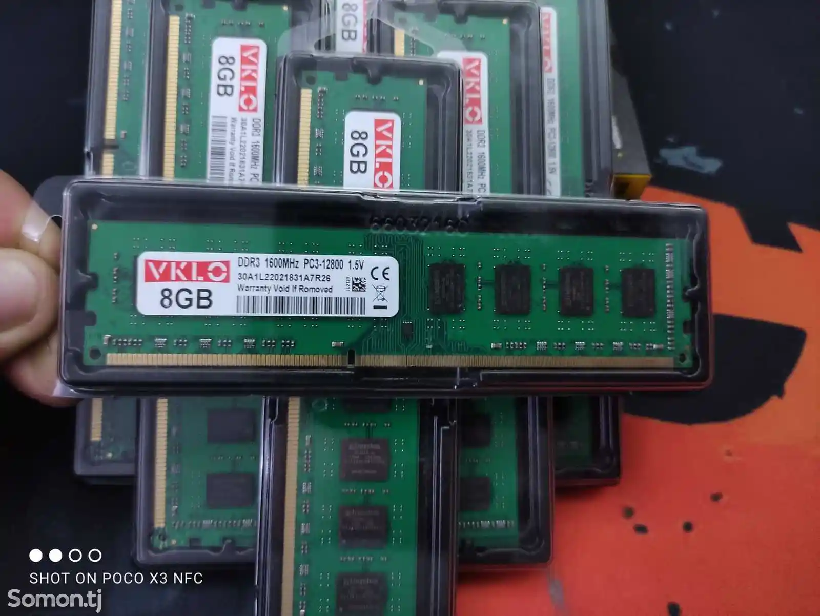 Оперативная Память WKLO 8GB DDR3-1600MHz-2