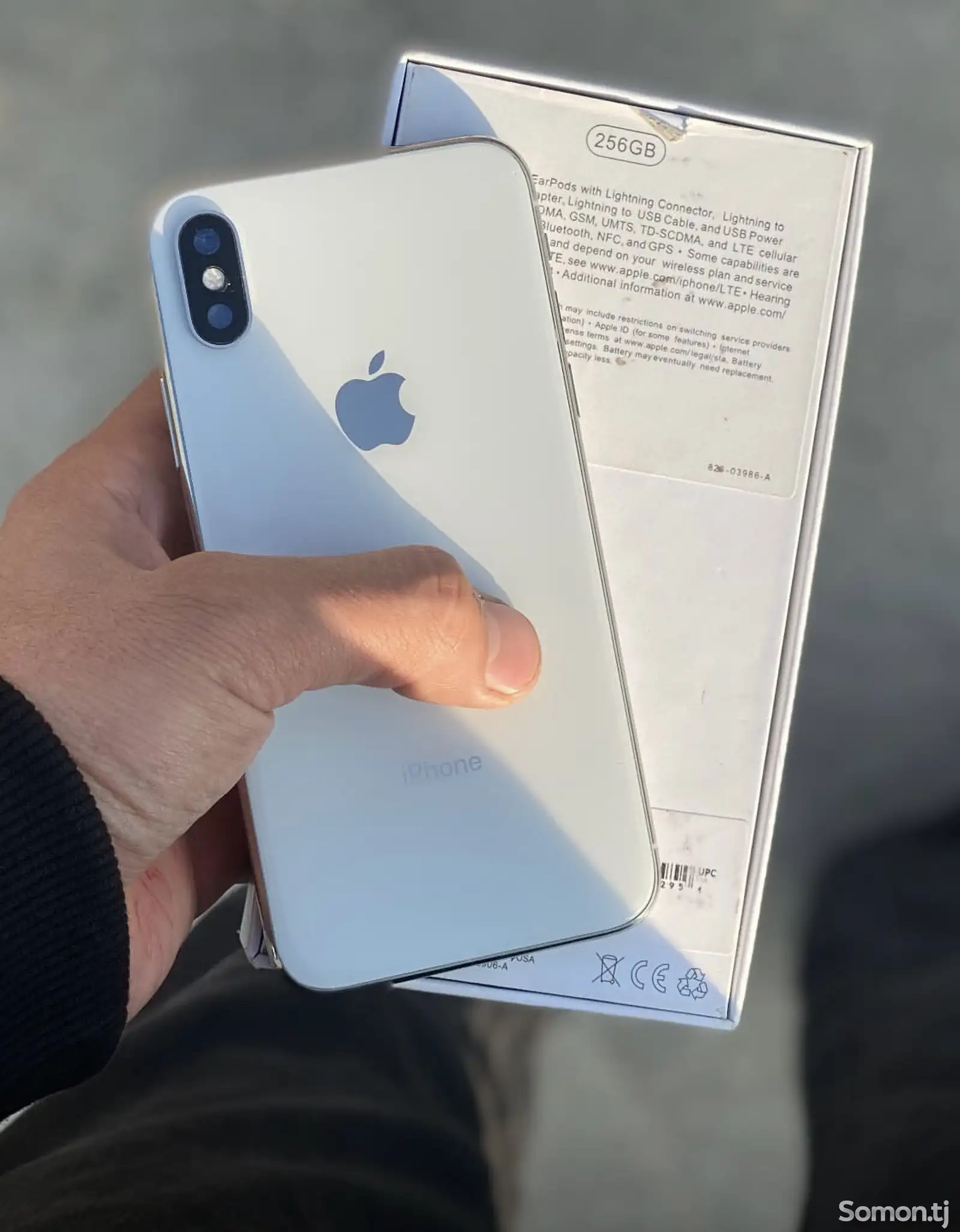 Apple iPhone X, 256 gb, Silver