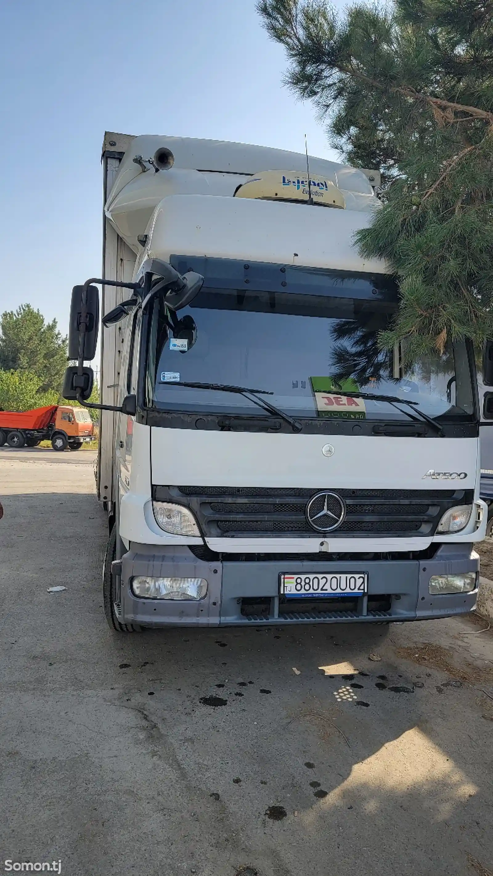 Бортовой грузовик mercedes-benz atego 1229,2010-1