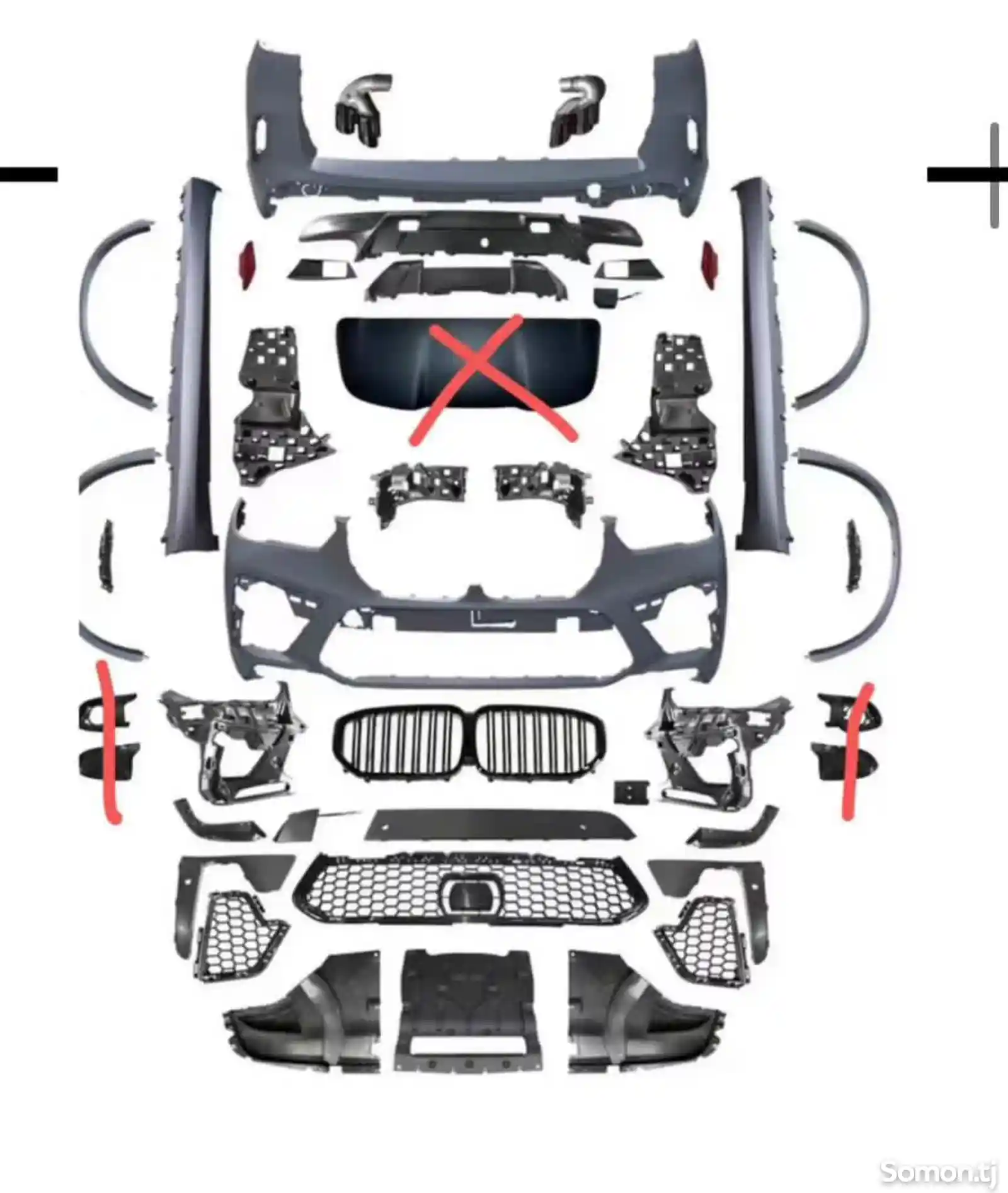 Обвес от BMW x5 g05 m-competition на заказ-2