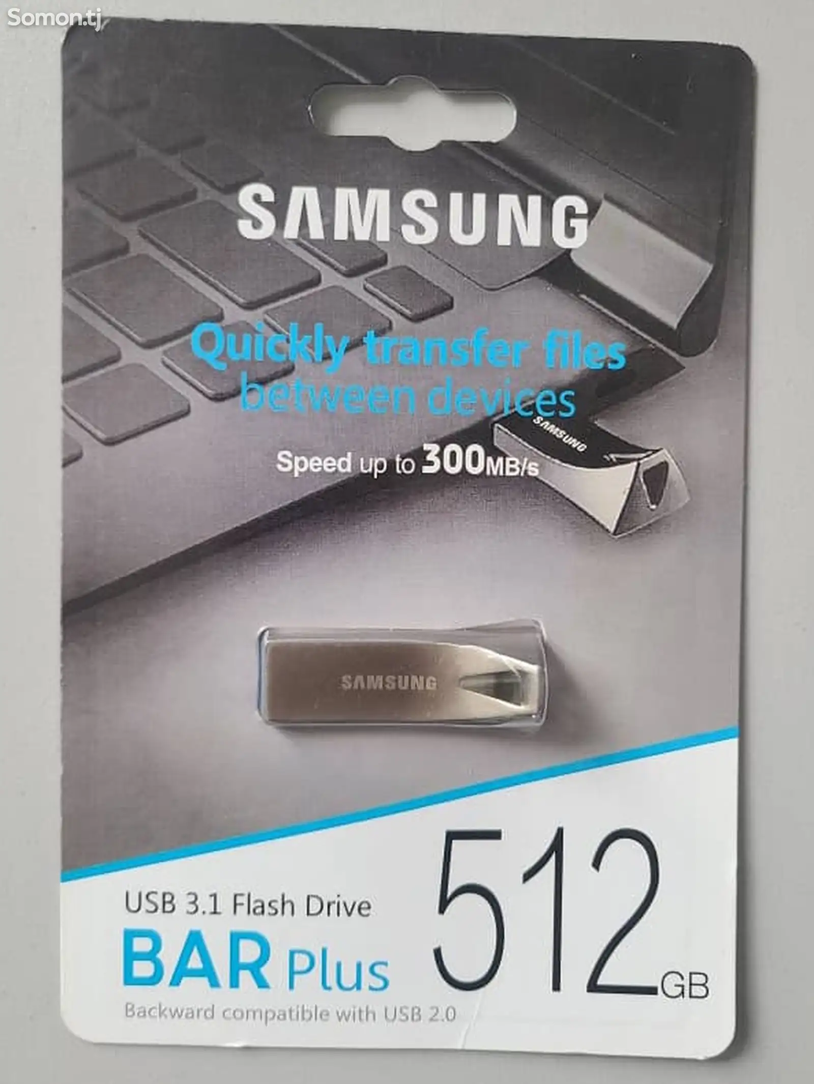 Флешка накопитель Samsung Bar Plus 512Gb