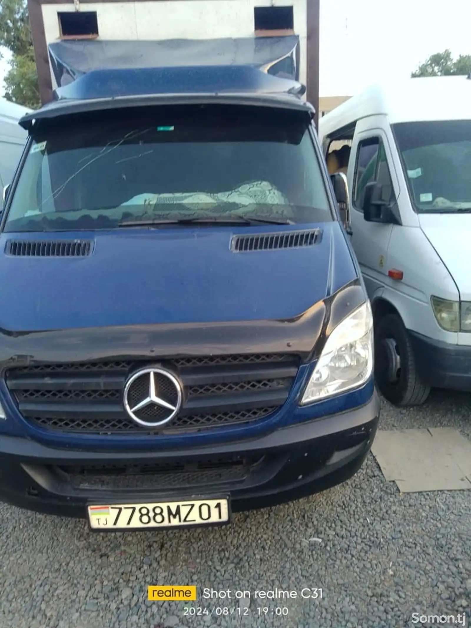 Бортовой автомобиль Mercedes-Benz Sprinter, 2007-1