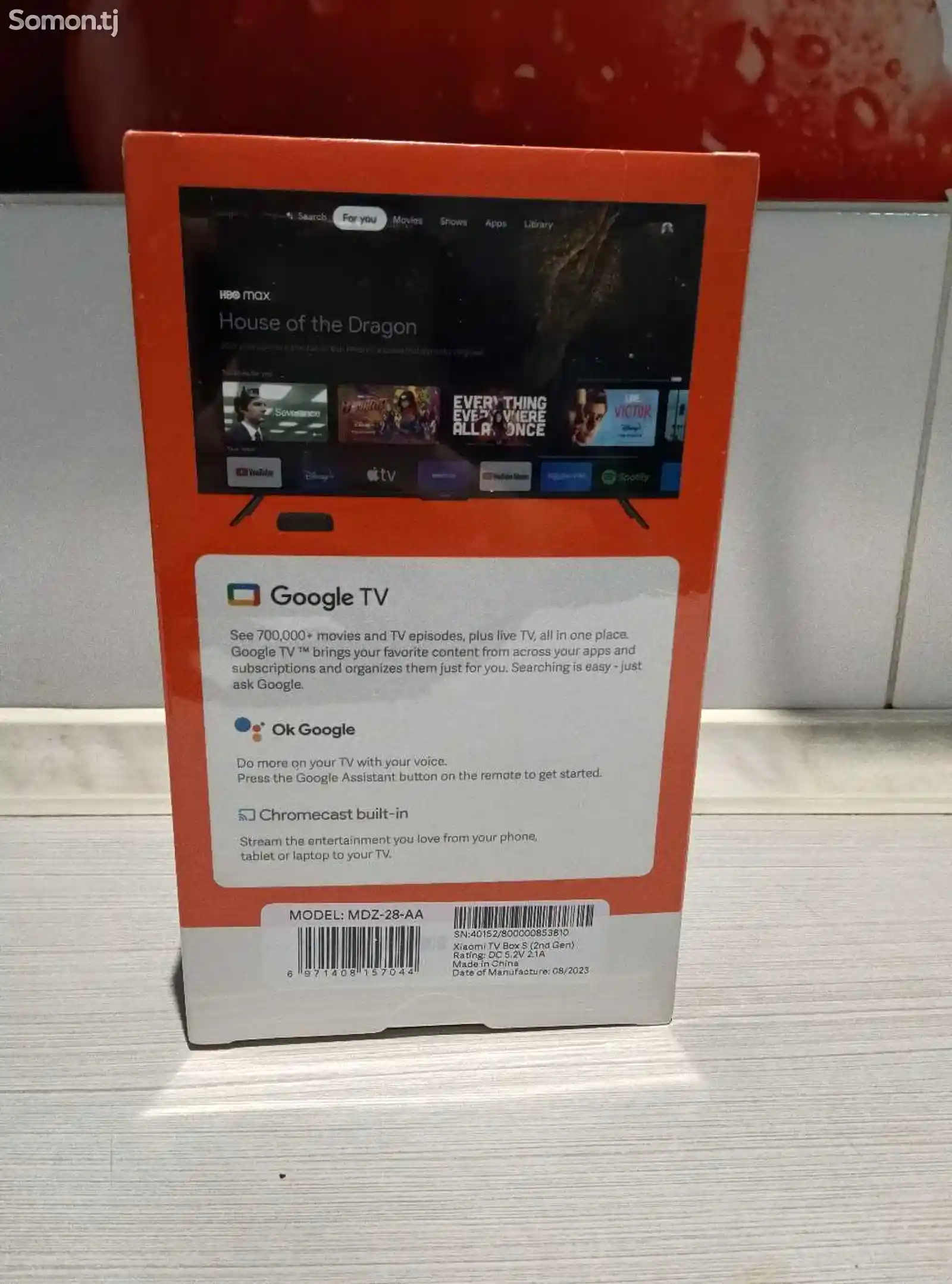 ТВ-Приставка Xiaomi Tv Box S 2nd Gen 4K-2