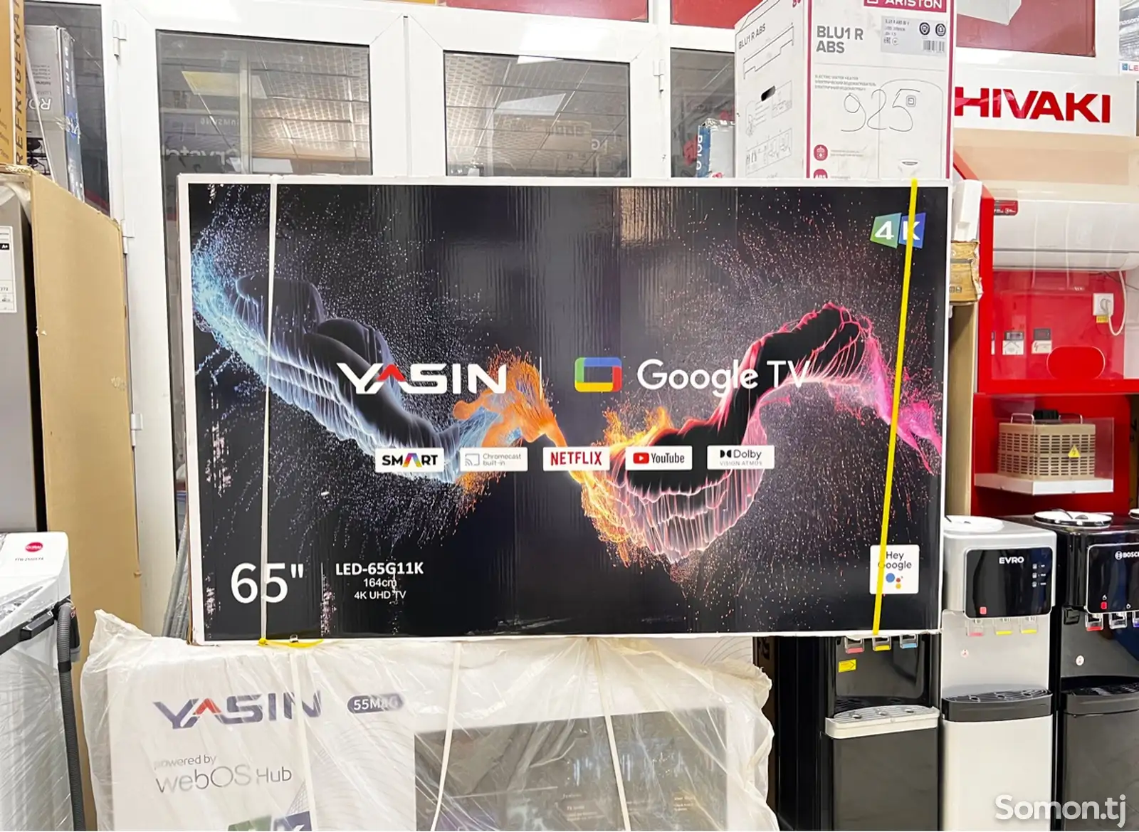 Телевизор 65 Google Tv YASIN