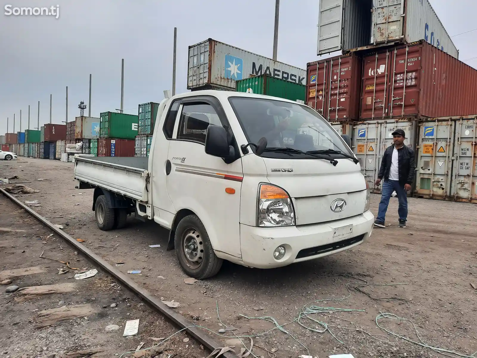 Бортовой автомобиль Hyundai Porter, 2009-1