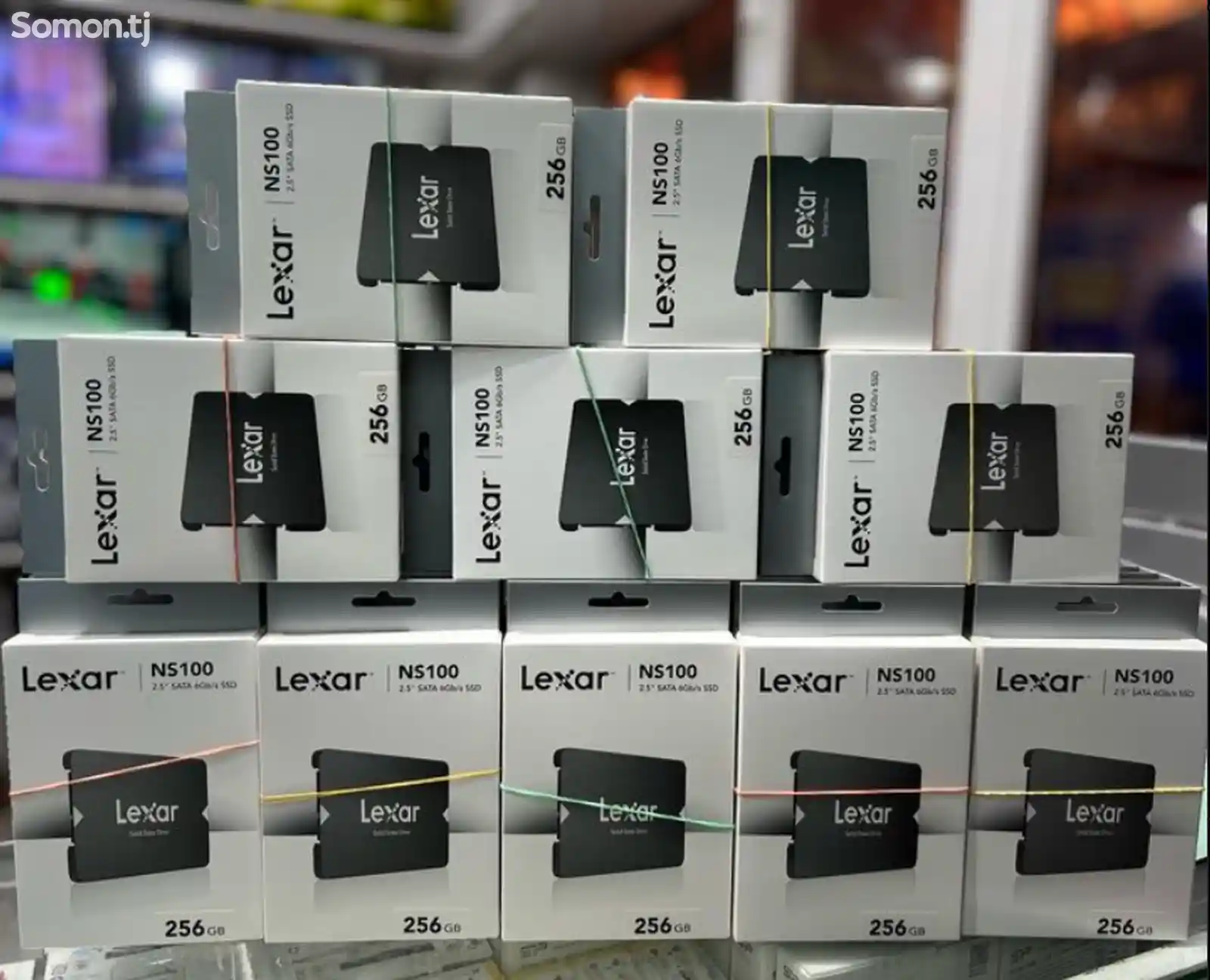SSD накопитель Lexar NS100 256GB