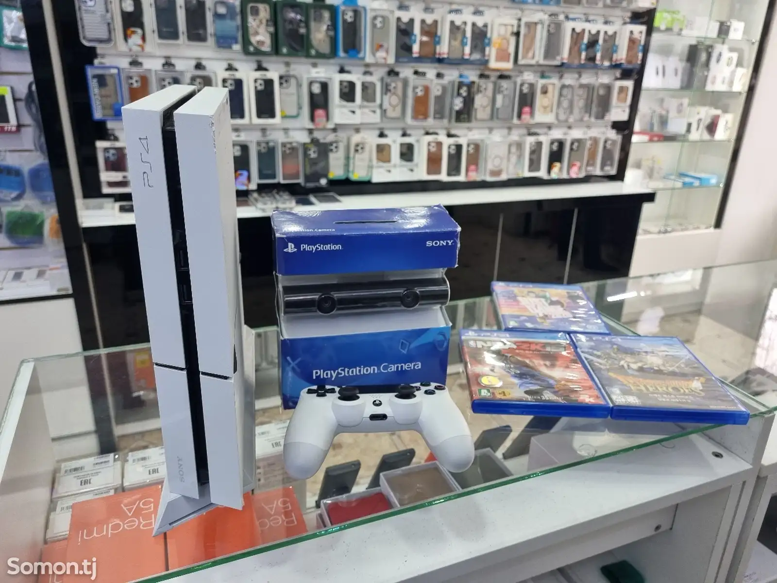 Игровая Приставка Sony Playstation 4 Fat White-1