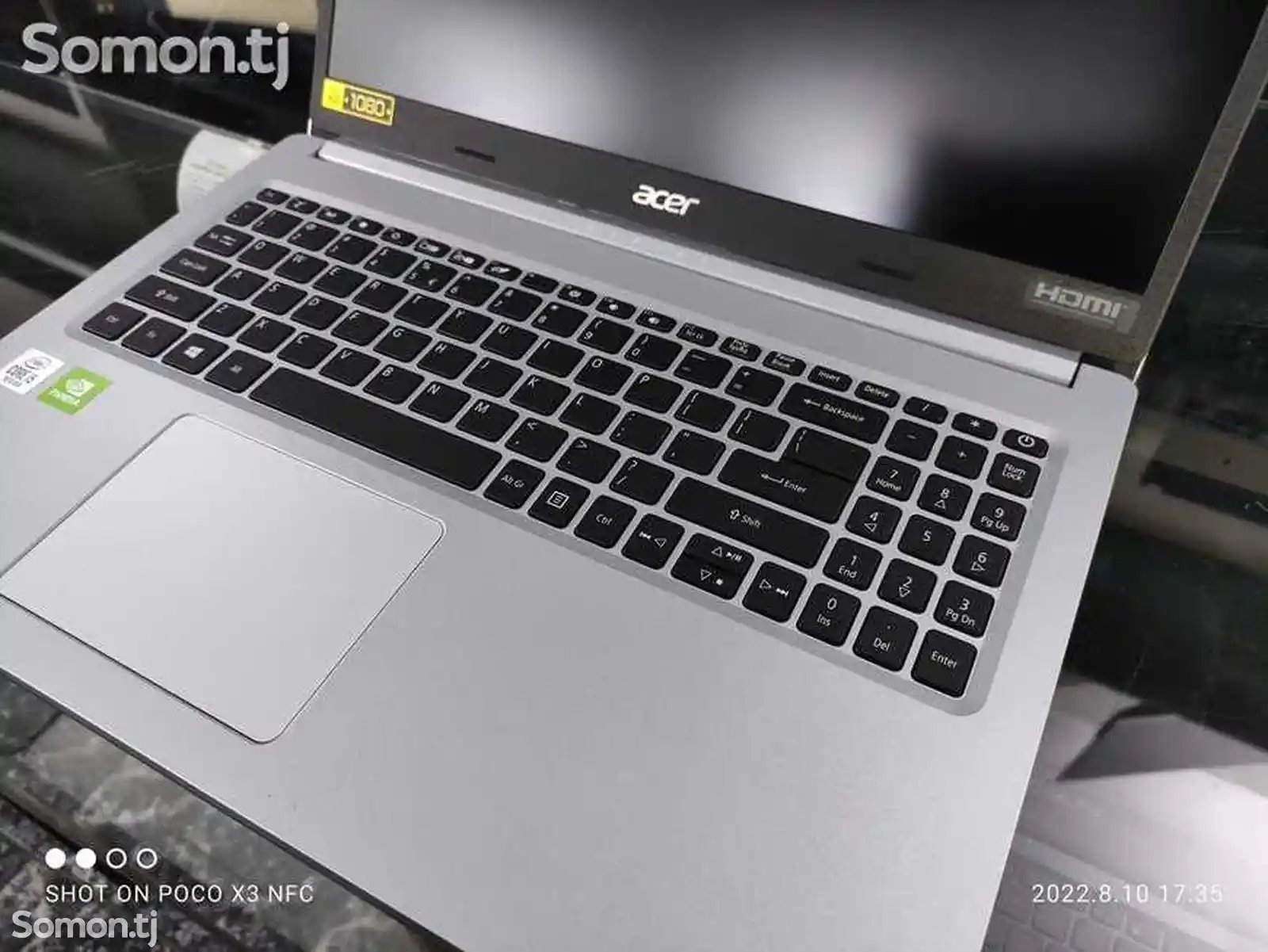 Игровой Ноутбук Acer Aspire 3 Core i5-10210U MX 350 2GB /8GB/512GB SSD-6